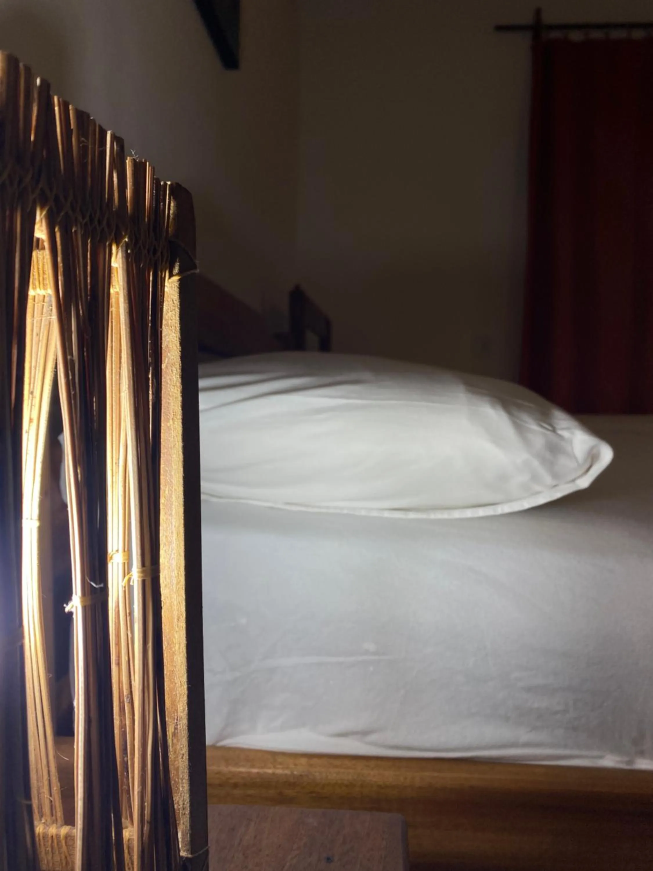 Bed in Pousada Arraial Suites