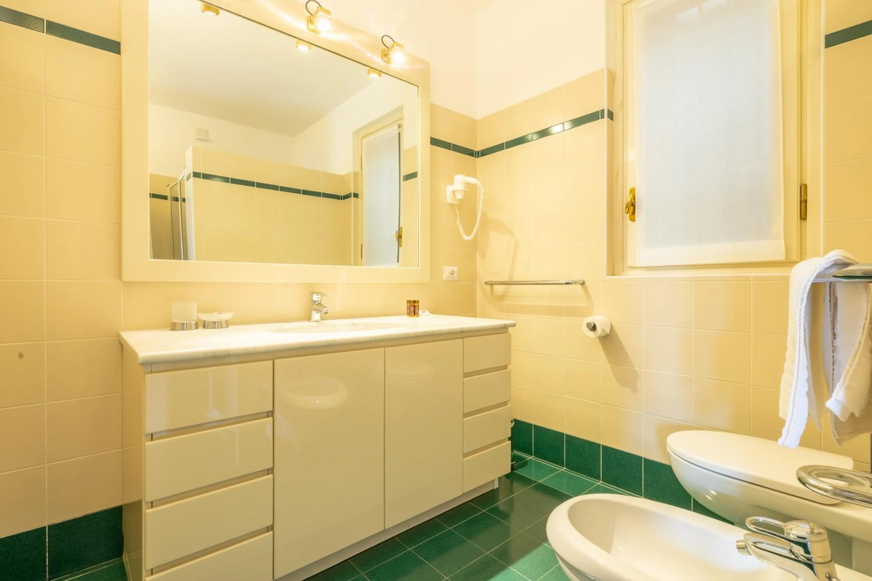 Bathroom in Albergo Villa Edy