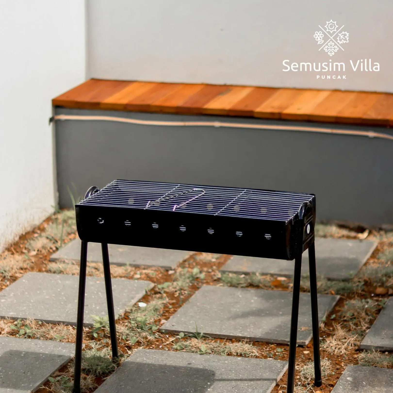 BBQ facilities in Sierra by Semusim Villa