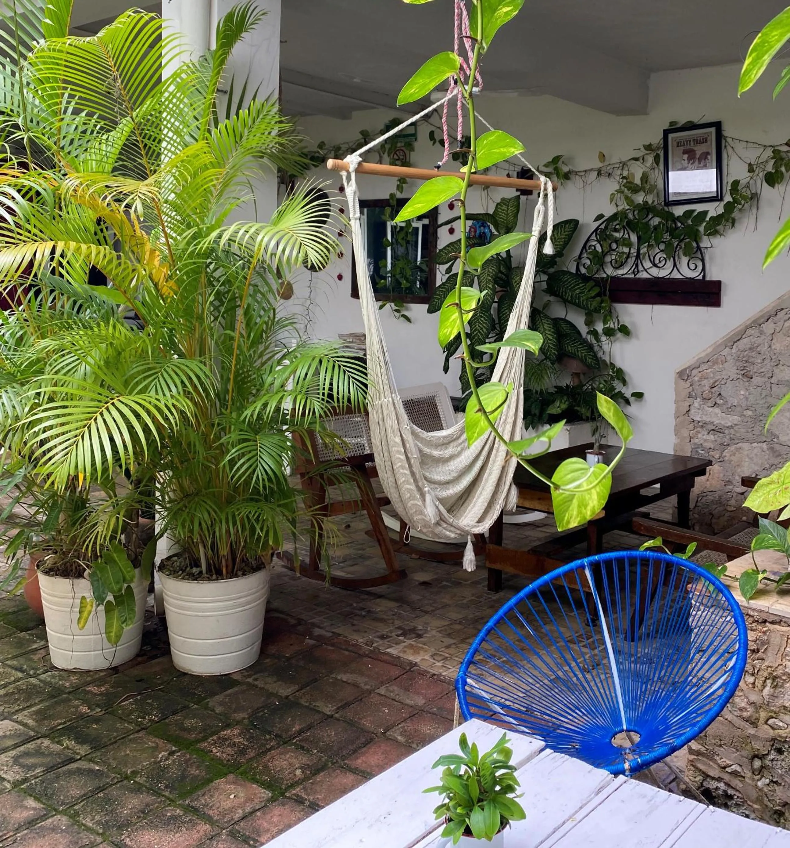 Patio in Hotel La Piazzetta