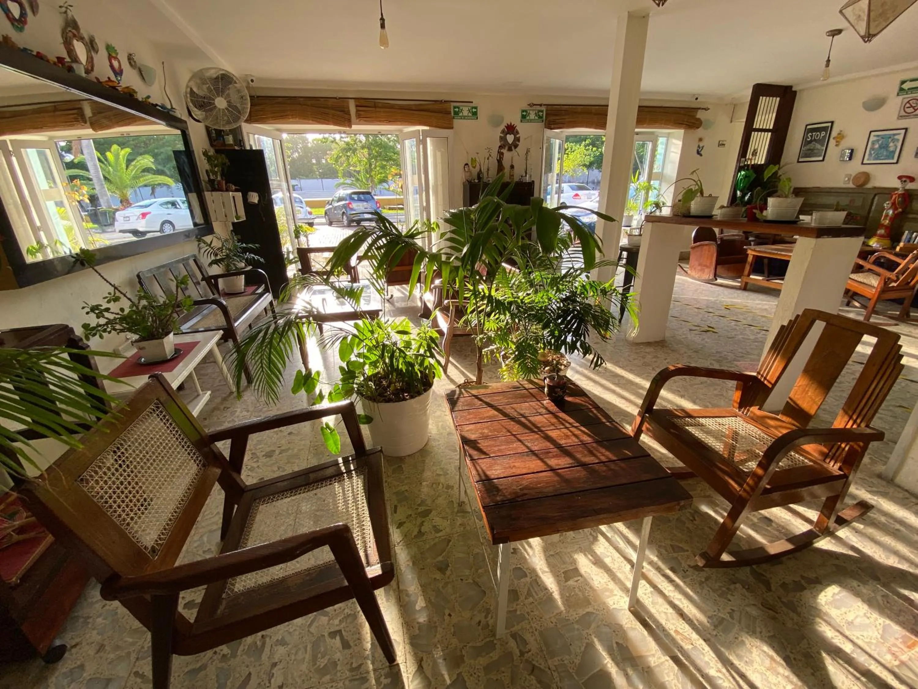 Lobby or reception in Hotel La Piazzetta