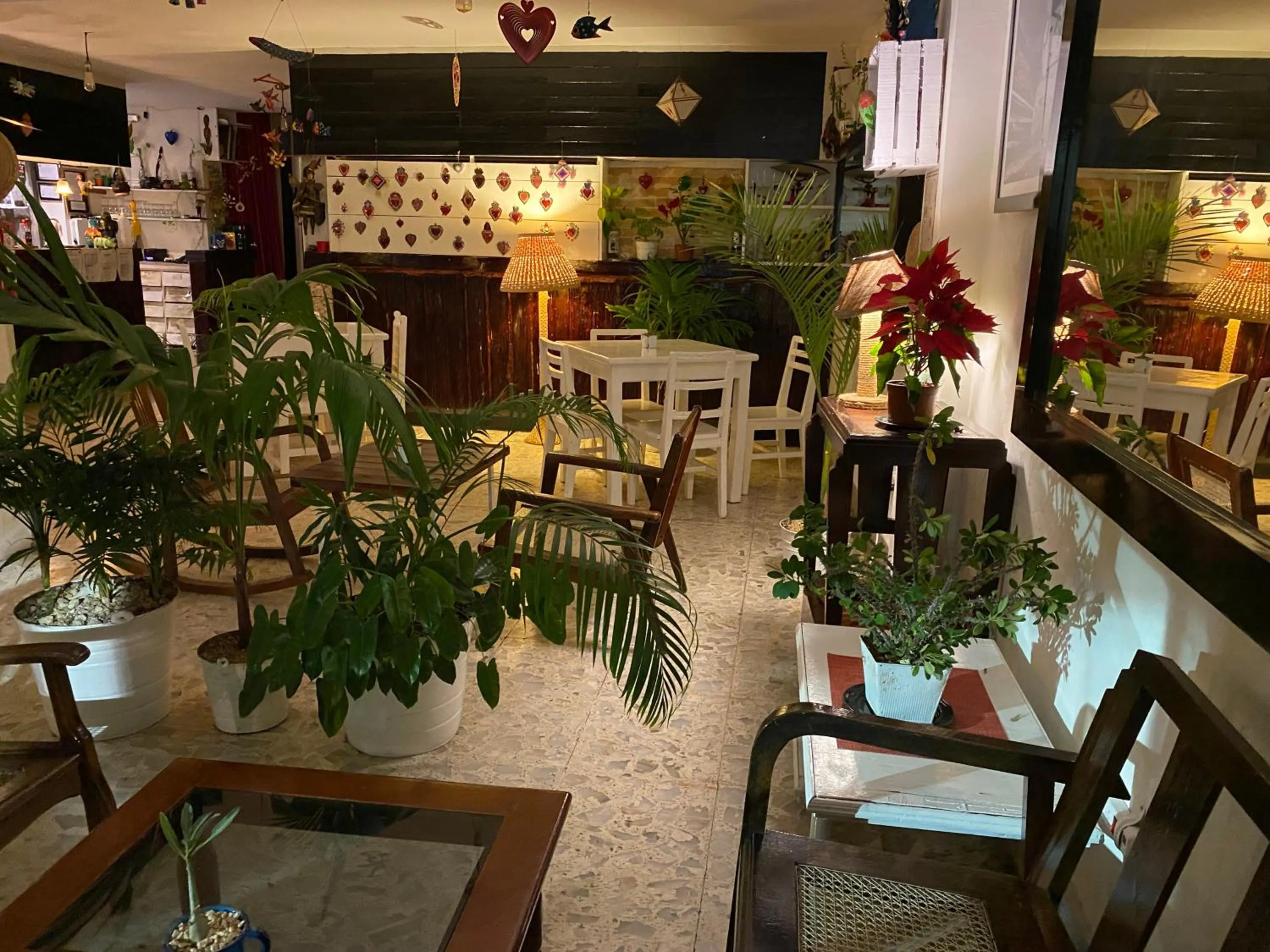 Communal lounge/ TV room in Hotel La Piazzetta