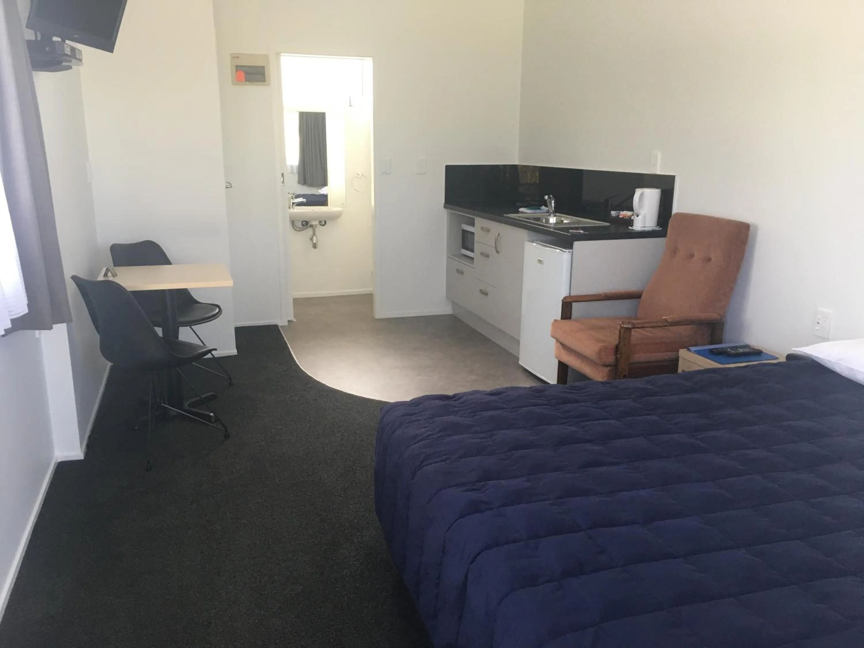 Bed in Pukenui Lodge Motel