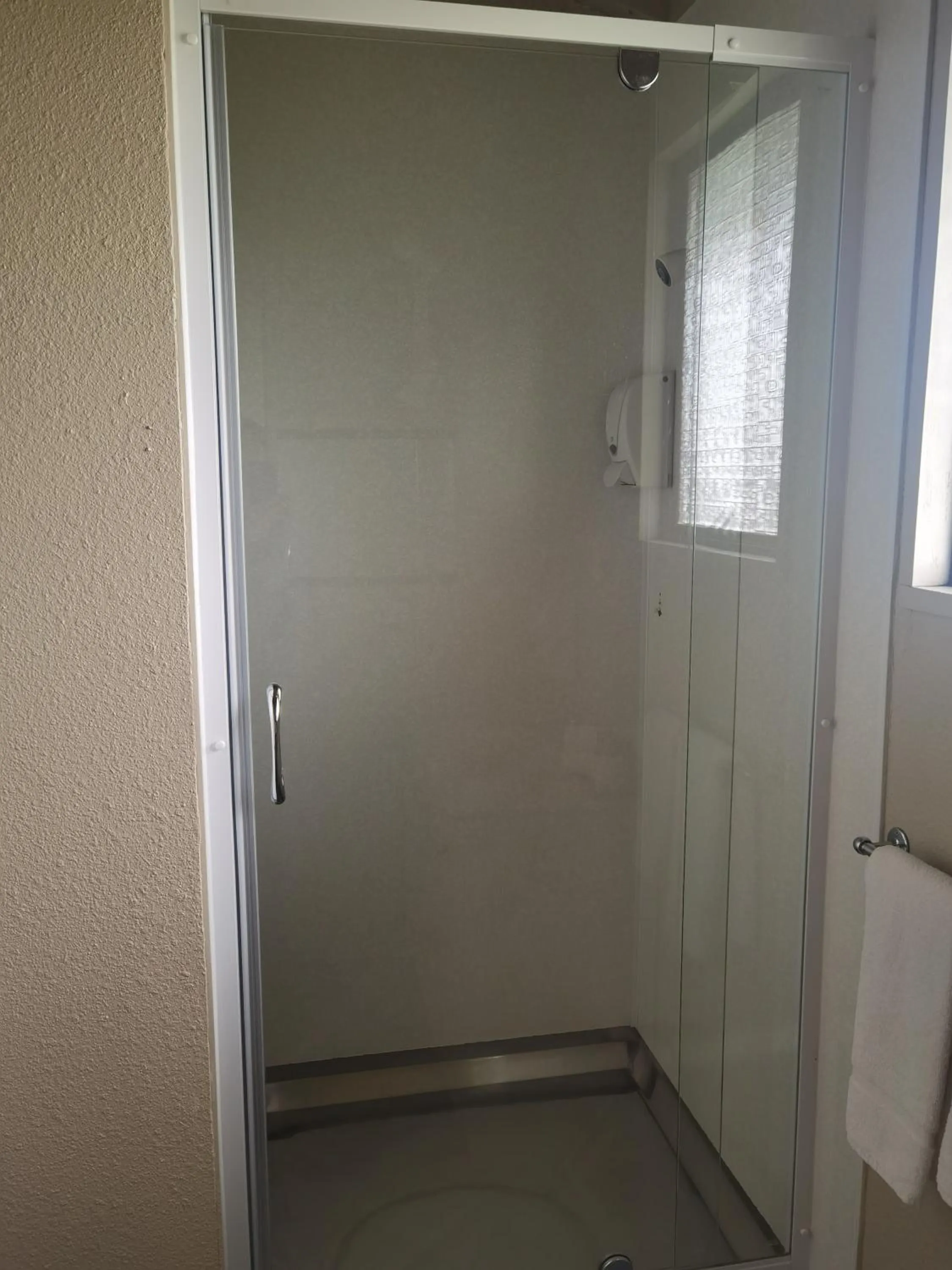 Shower in Cortez Motel