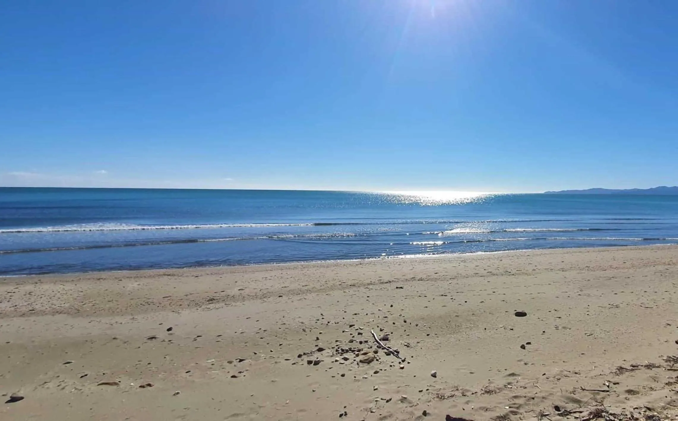 Beach in Golden Bay Holiday Park