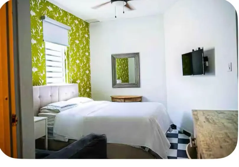 Bedroom, Bed in Navona Studios