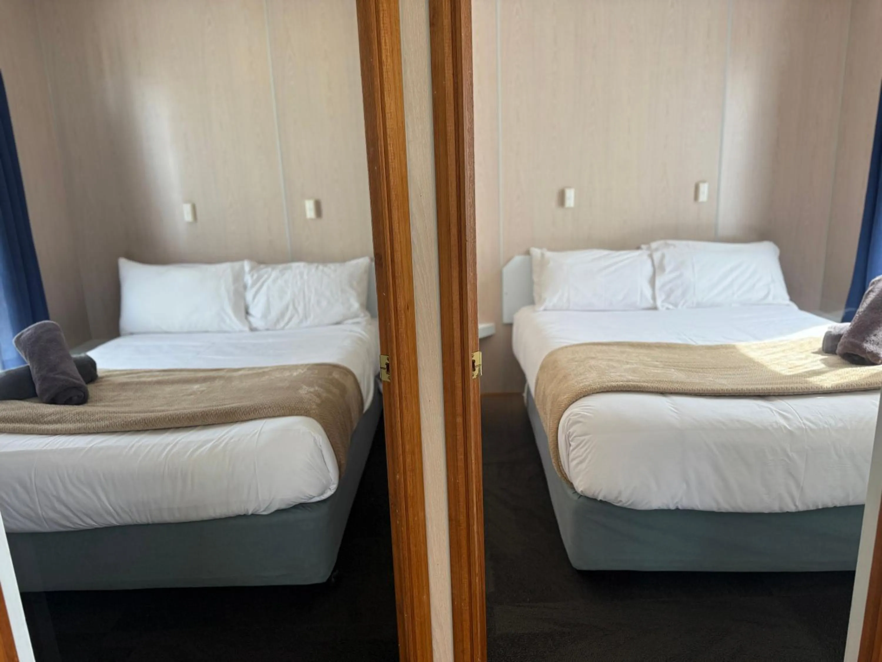 Bed in BIG4 Tassie Getaway Park Ulverstone