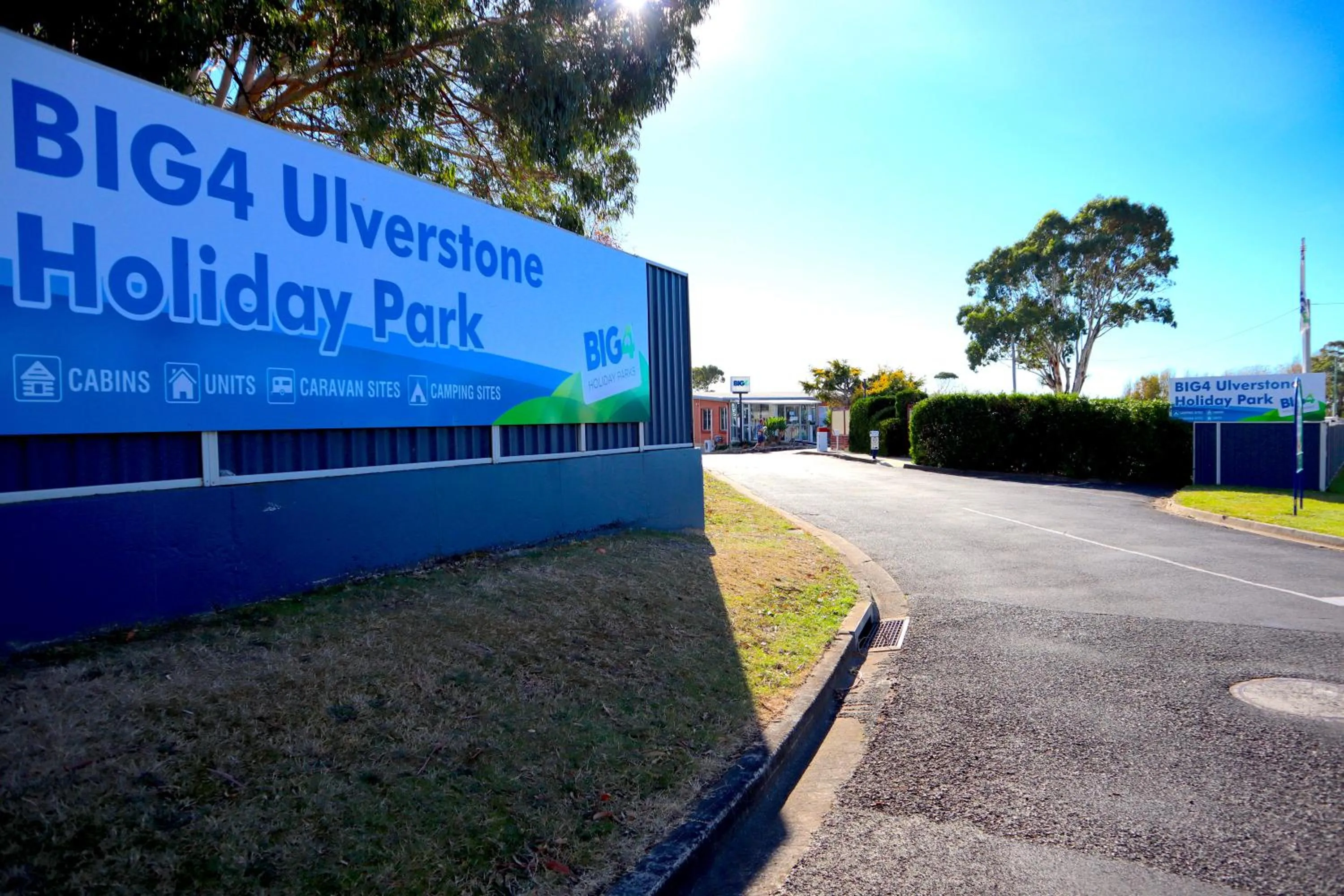 Property logo or sign in BIG4 Tassie Getaway Park Ulverstone