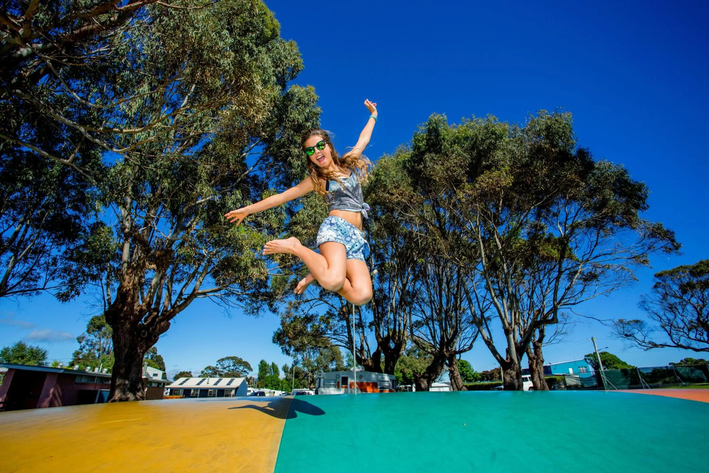 Children play ground in BIG4 Tassie Getaway Park Ulverstone