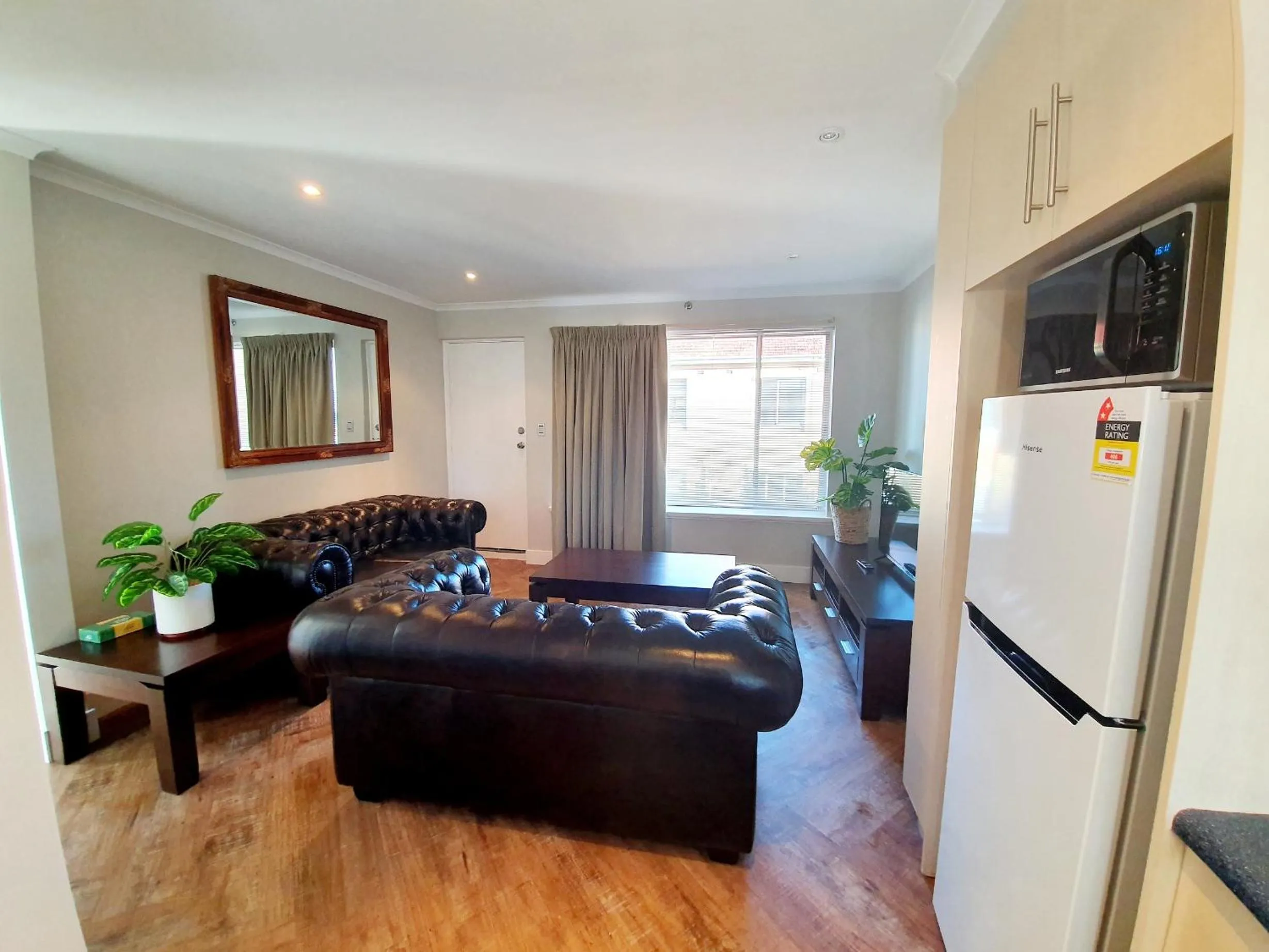 Seating area in Largs Pier Hotel