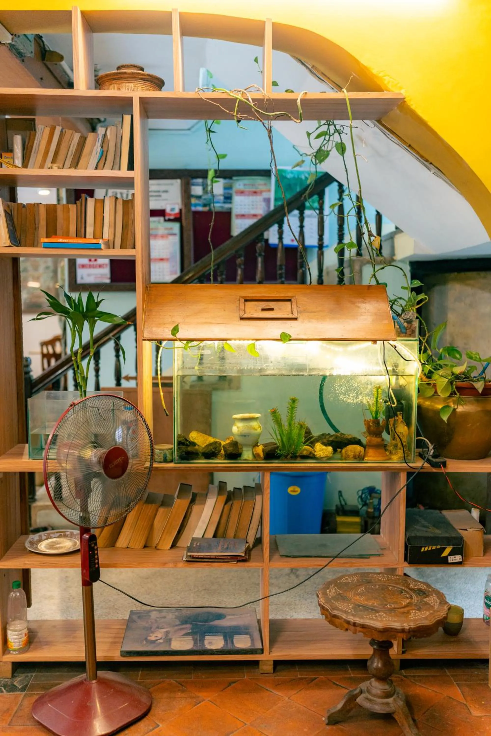 Library in Golden Gate Guest House