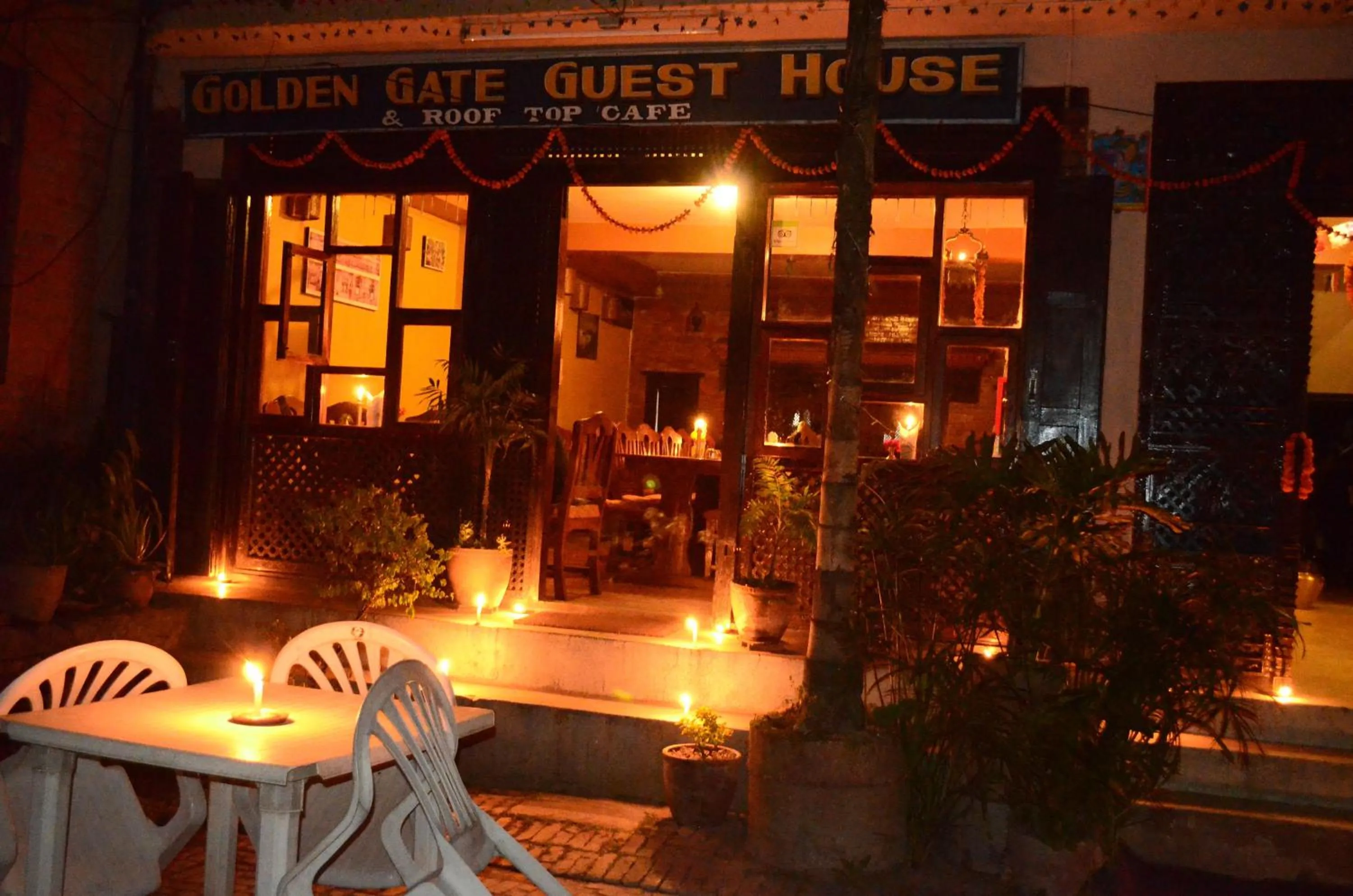 Patio in Golden Gate Guest House