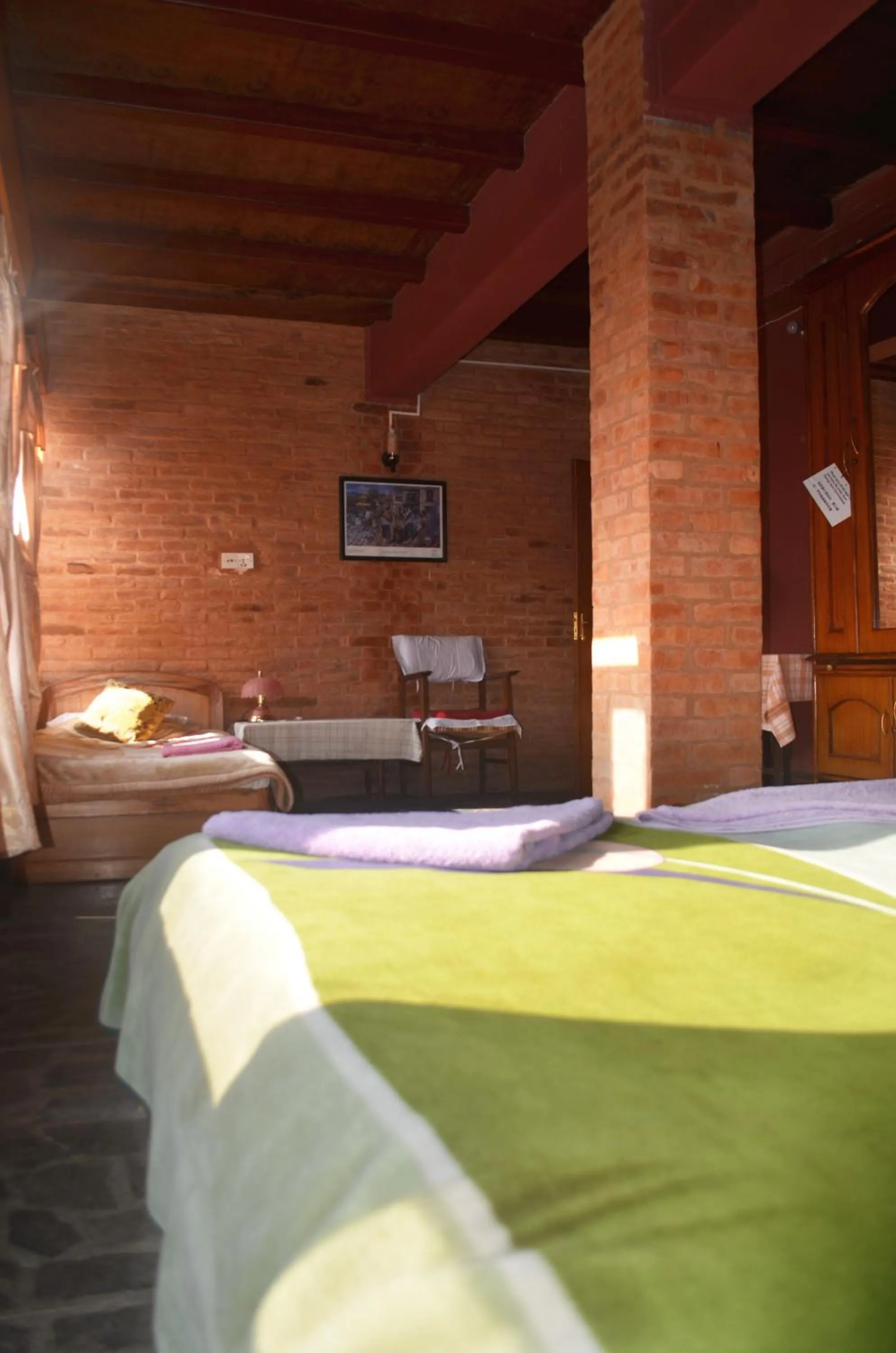 Bed in Golden Gate Guest House