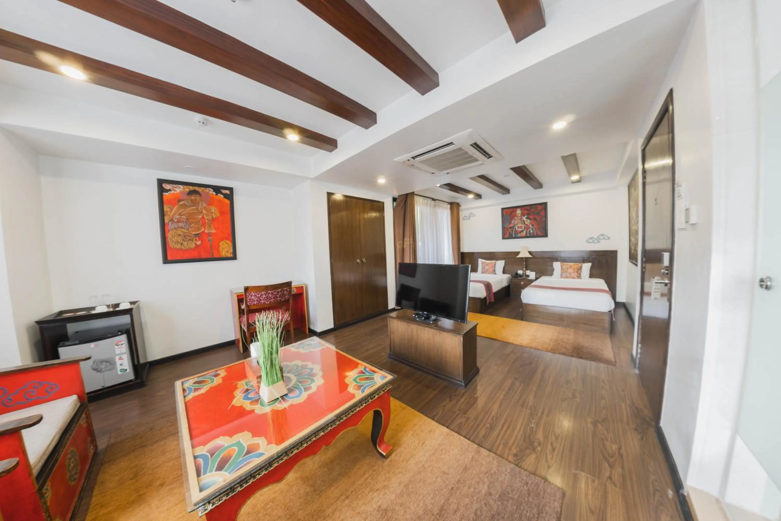 Bed in Dalai-La Boutique Hotel