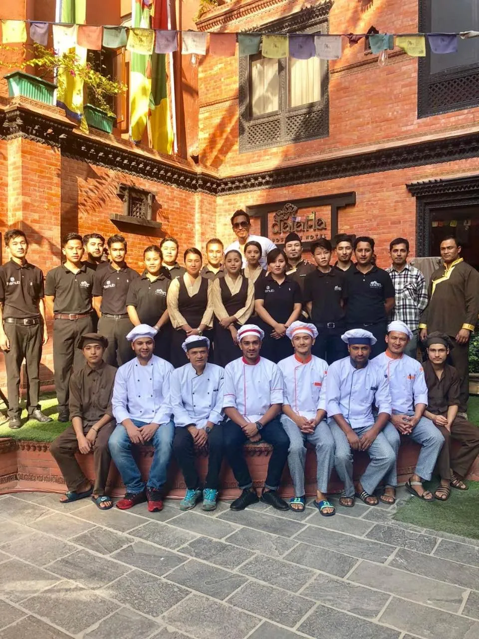 Staff in Dalai-La Boutique Hotel