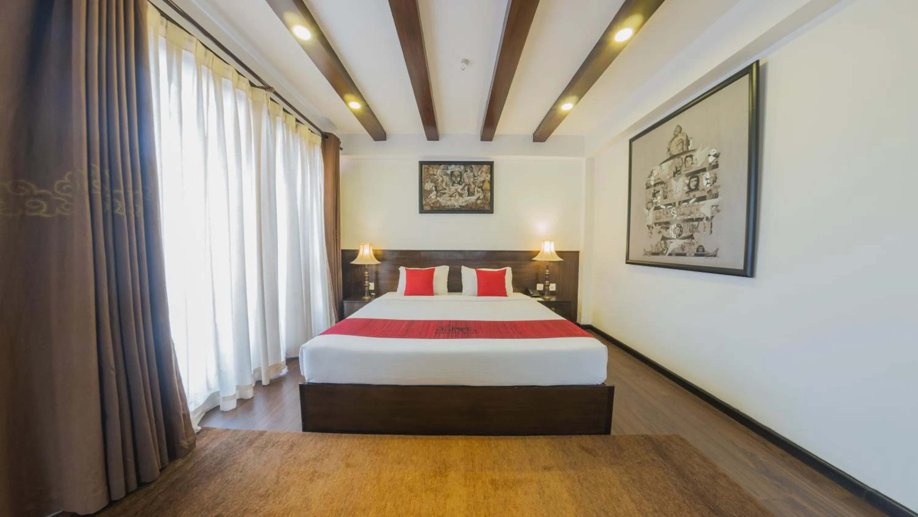Bed in Dalai-La Boutique Hotel