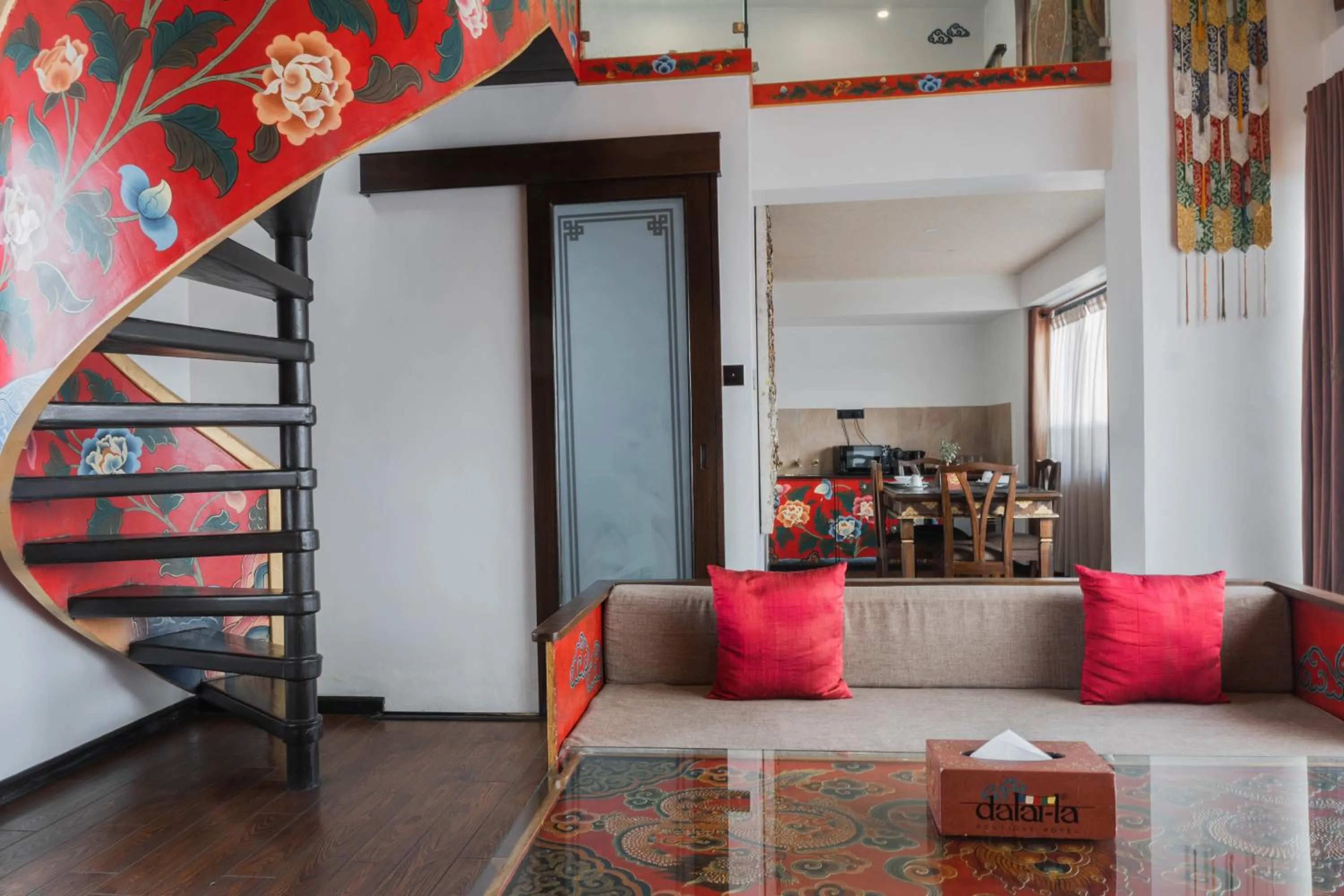 Living room in Dalai-La Boutique Hotel