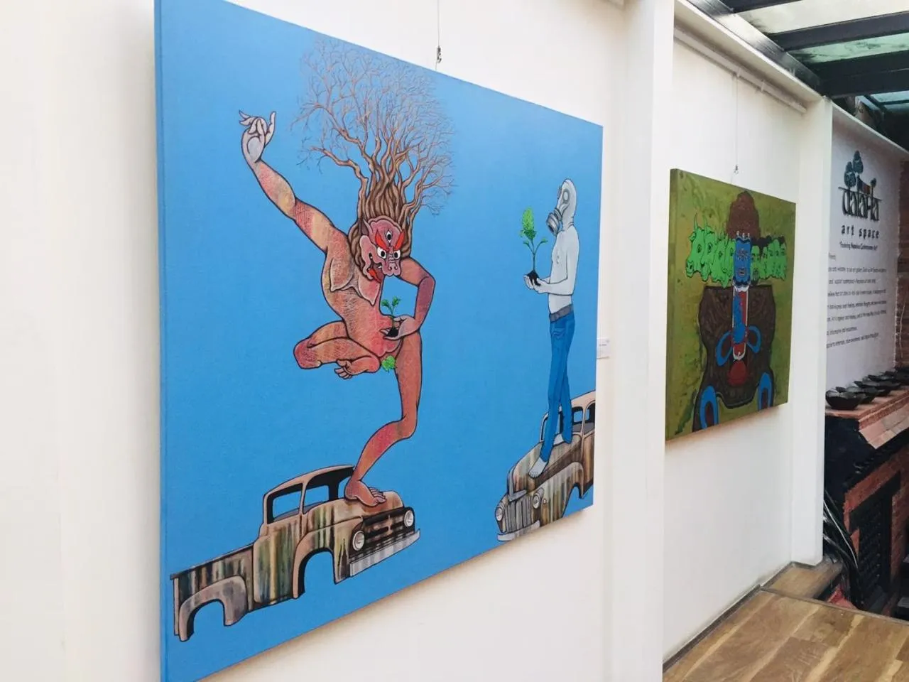 Decorative detail in Dalai-La Boutique Hotel