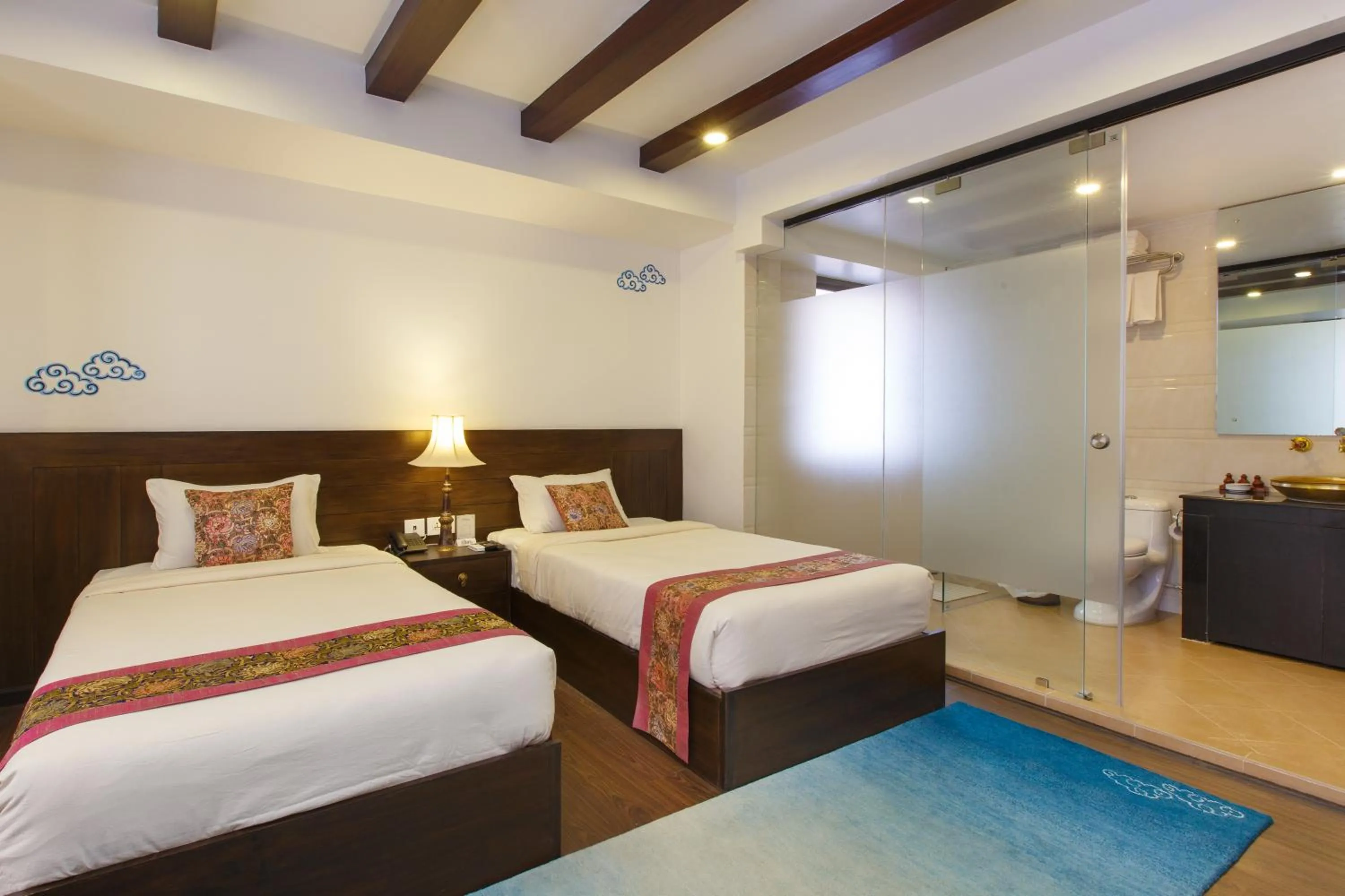 Bed in Dalai-La Boutique Hotel