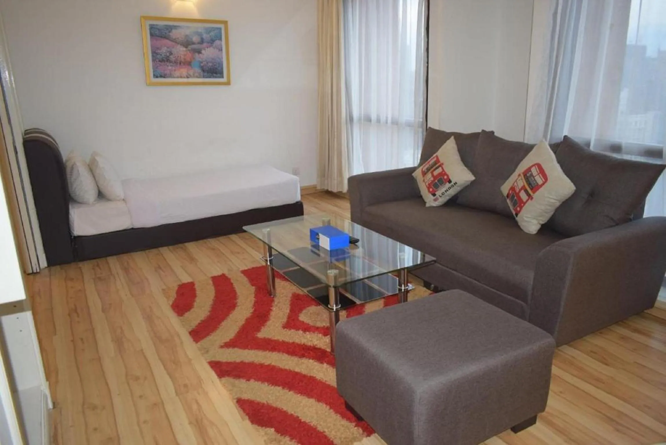 Living room in Kl urban suite times Square