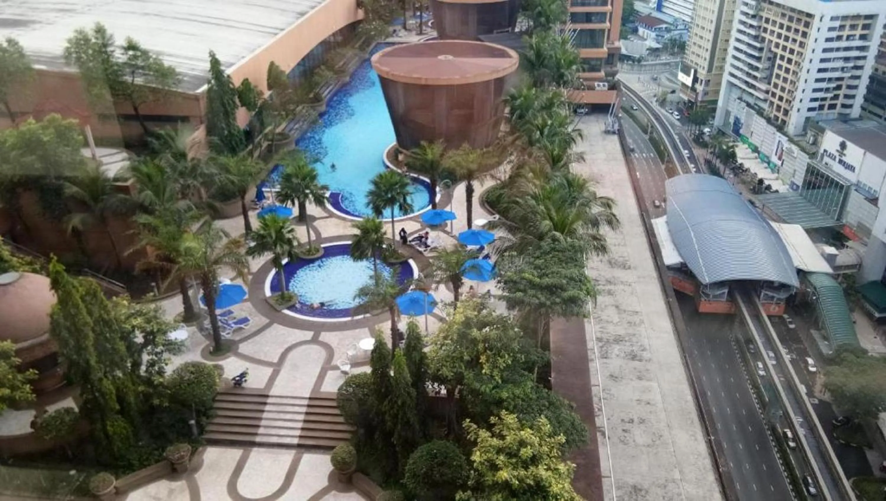 Swimming pool in Kl urban suite times Square