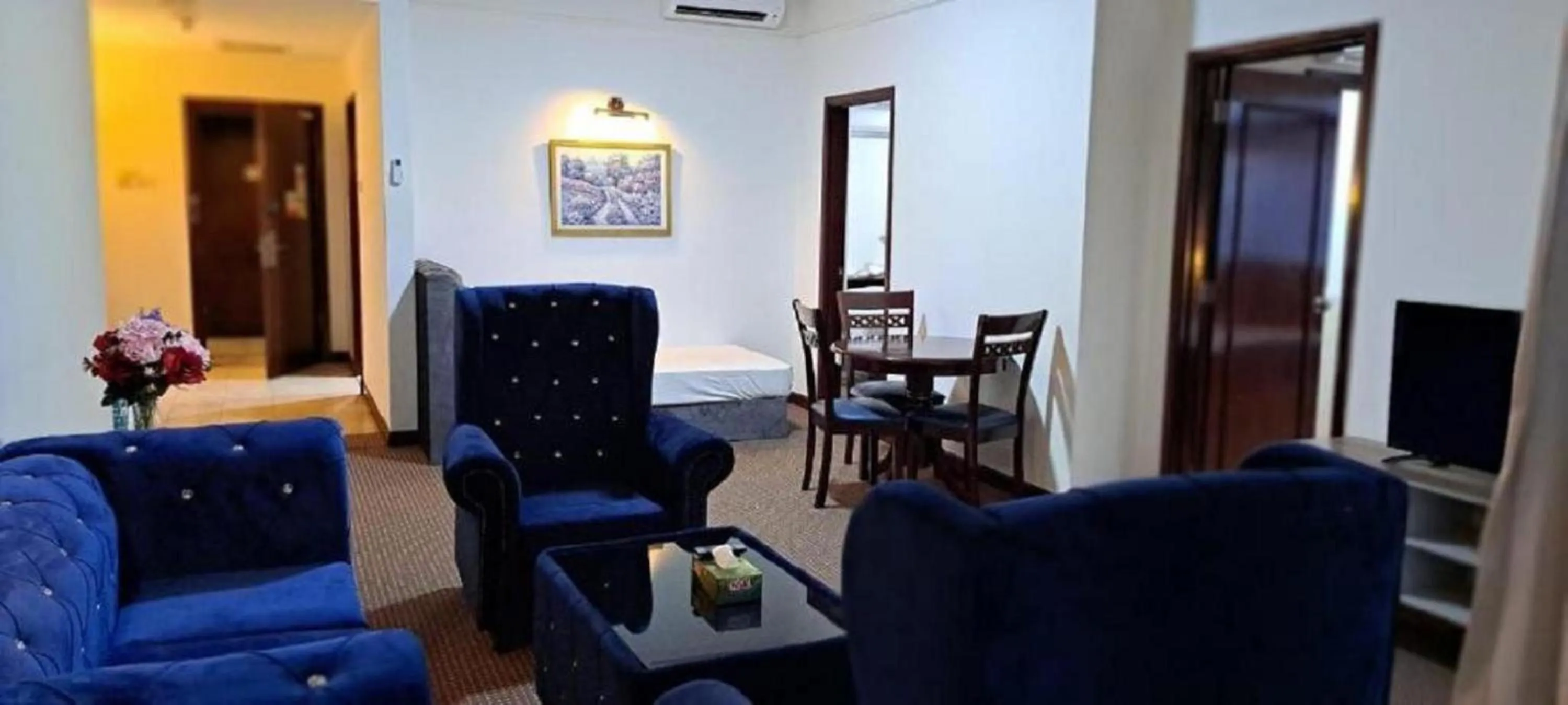 Seating area in Kl urban suite times Square