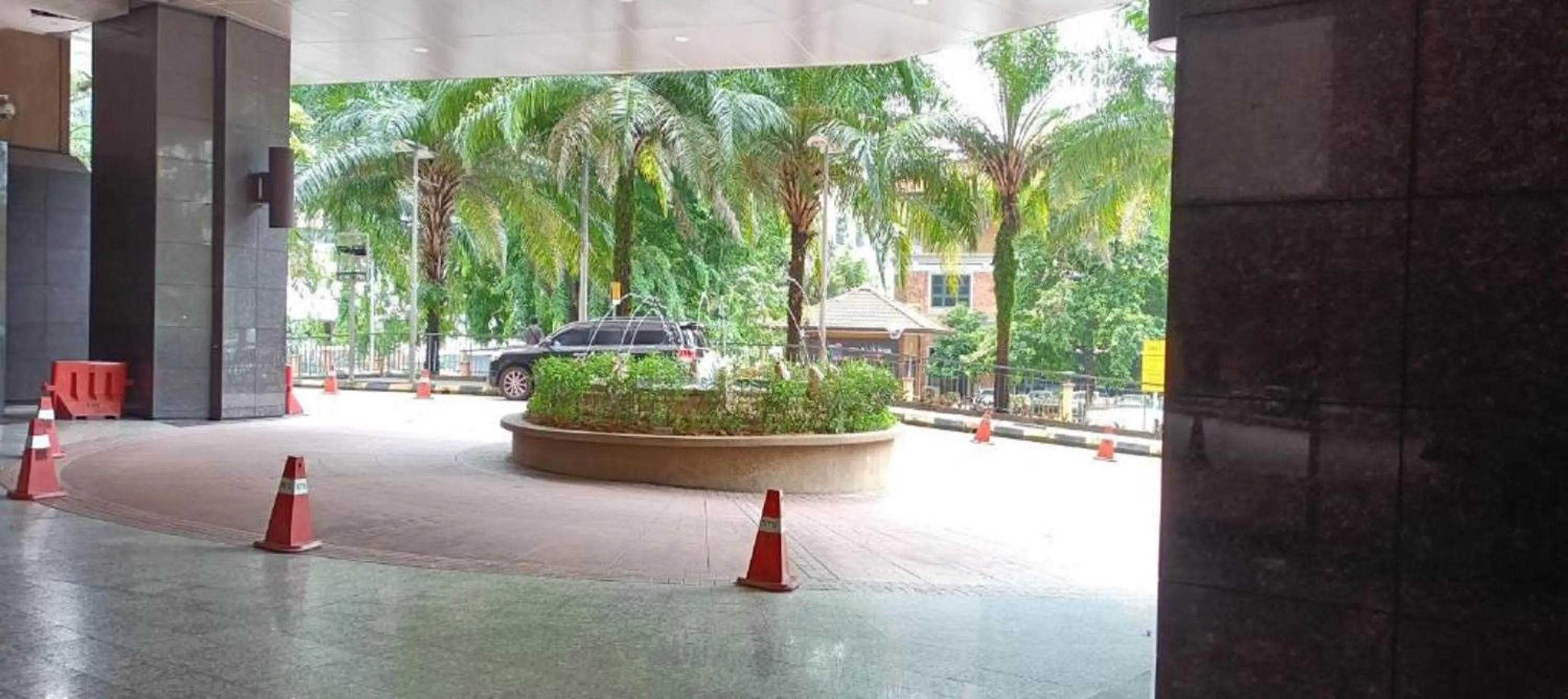 Garden view in Kl urban suite times Square