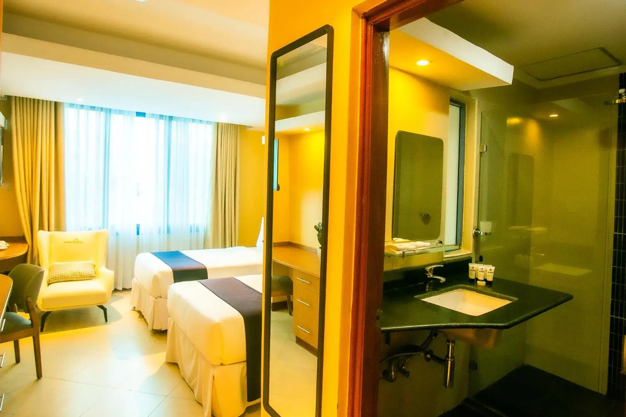 Bed in Parrot Hotel Arusha Bed in Parrot Hotel Arusha