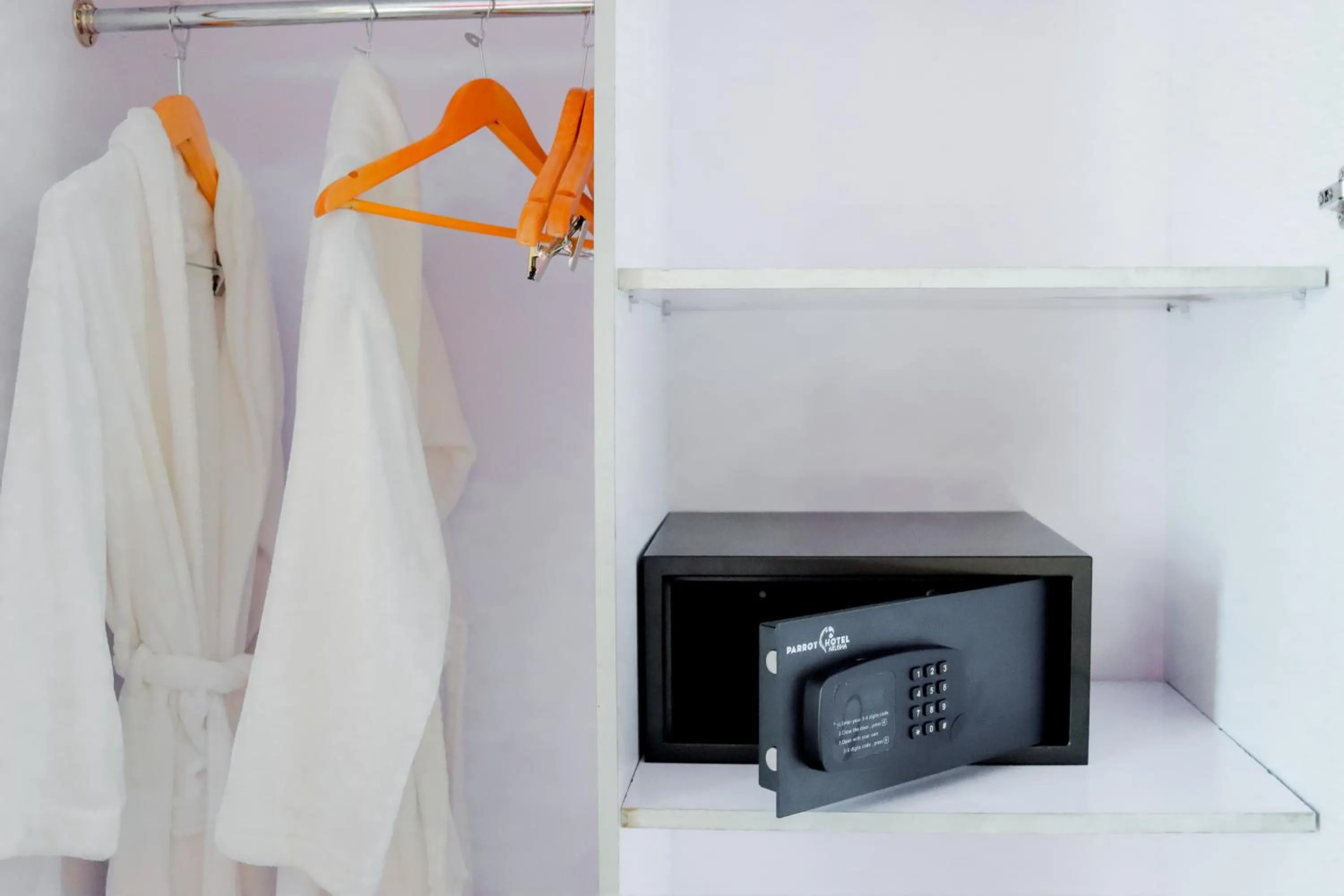 locker in Parrot Hotel Arusha