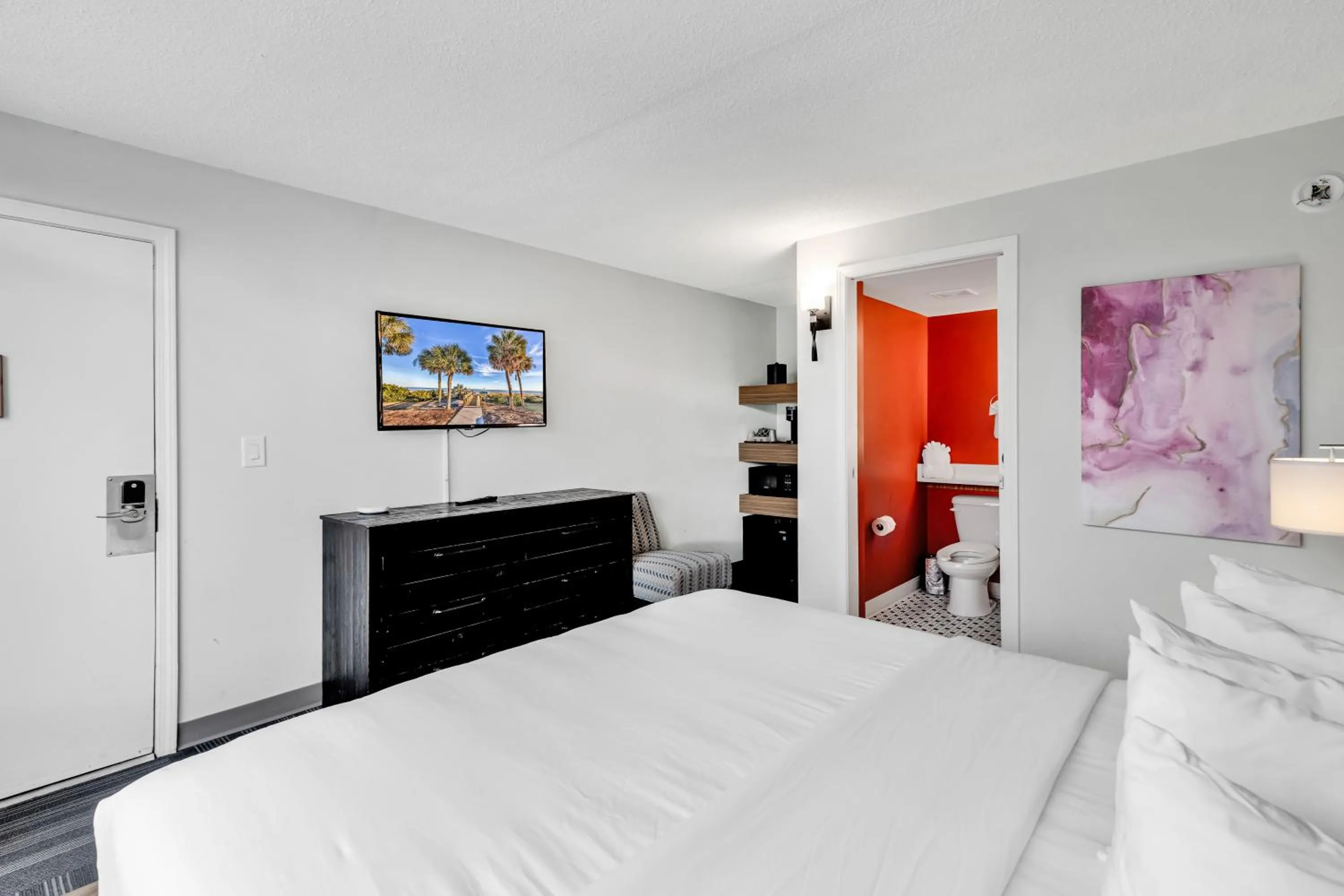 Bed in Holiday Shores Myrtle Beach