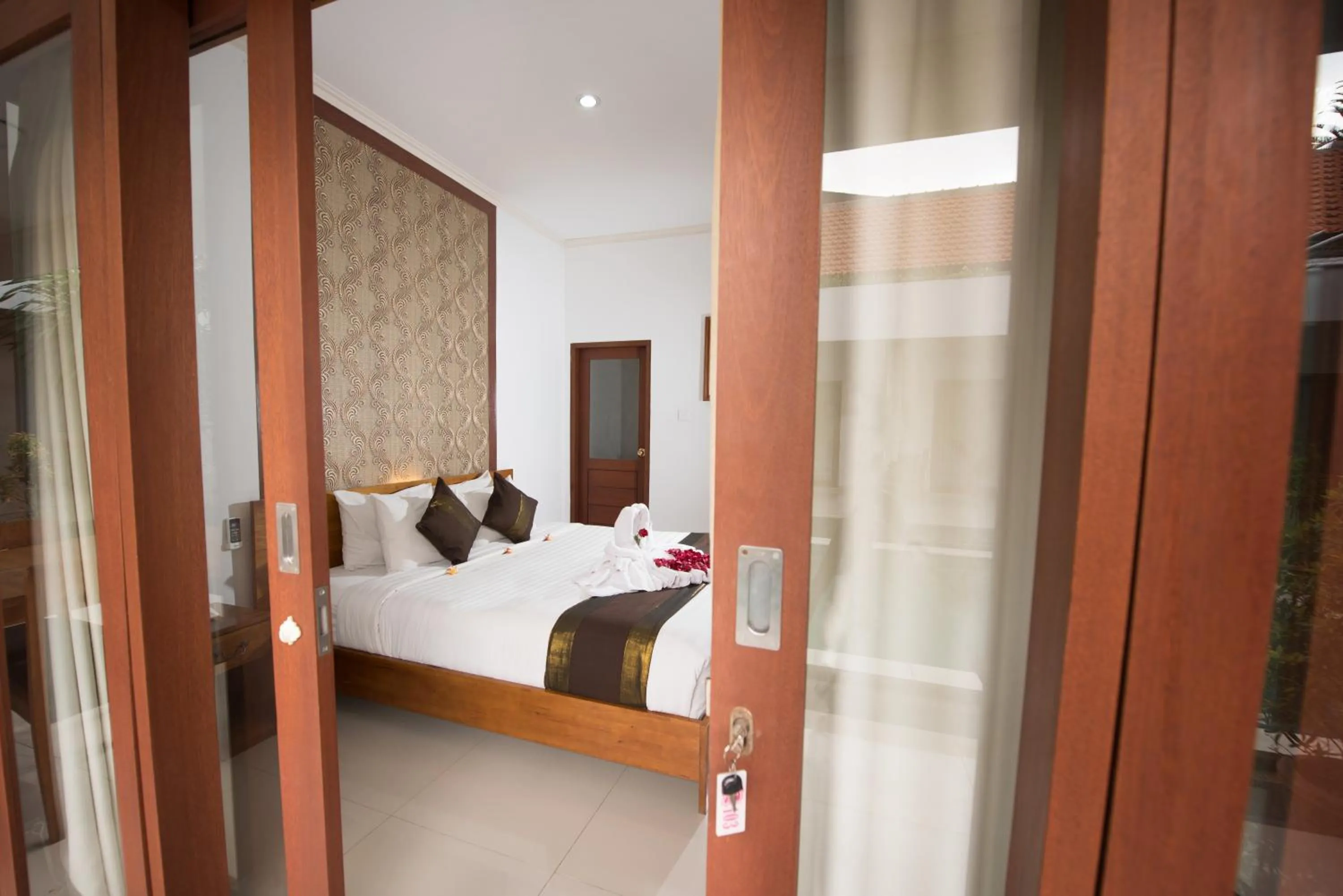 Bedroom, Bed in Anggie Stay