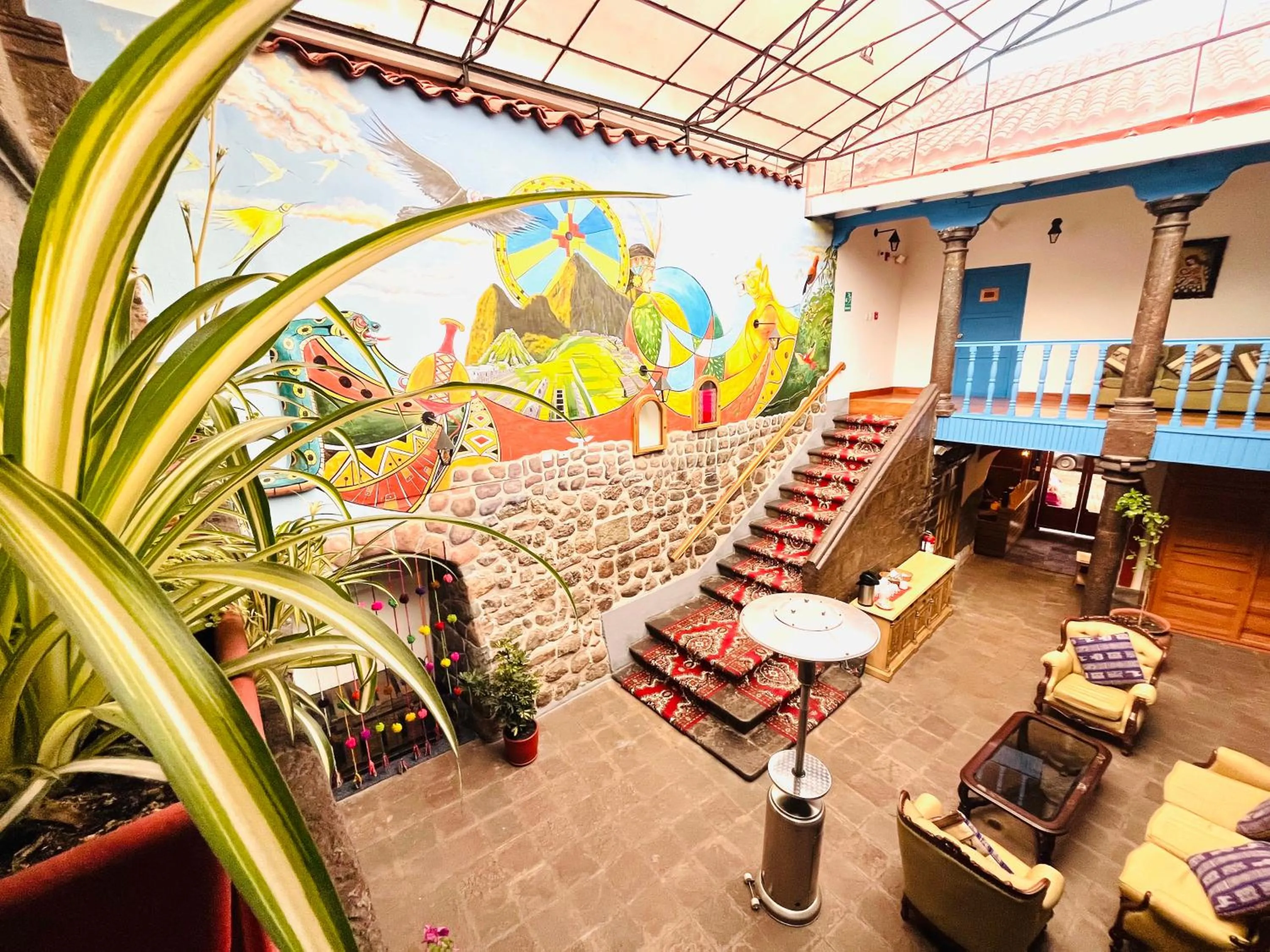 Patio in Rojas Plaza Boutique