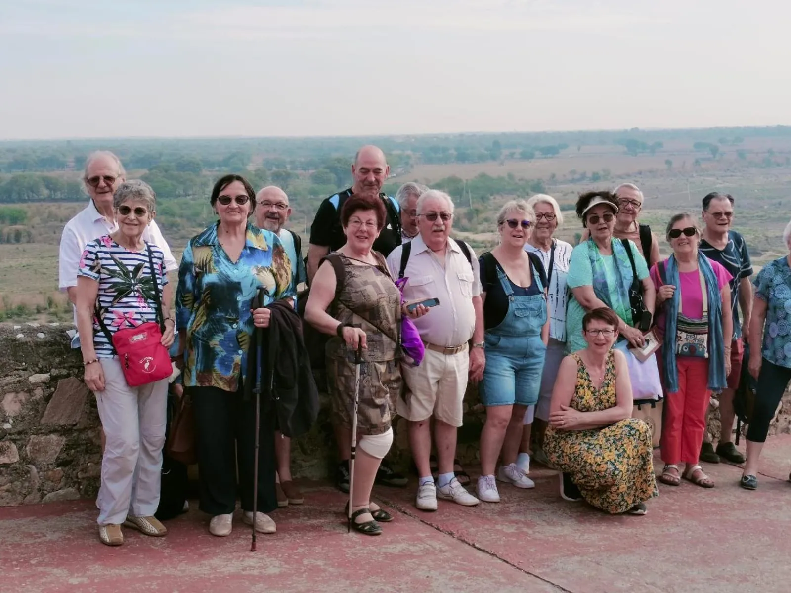 group of guests in Sardargarh Heritage Fort Udaipur