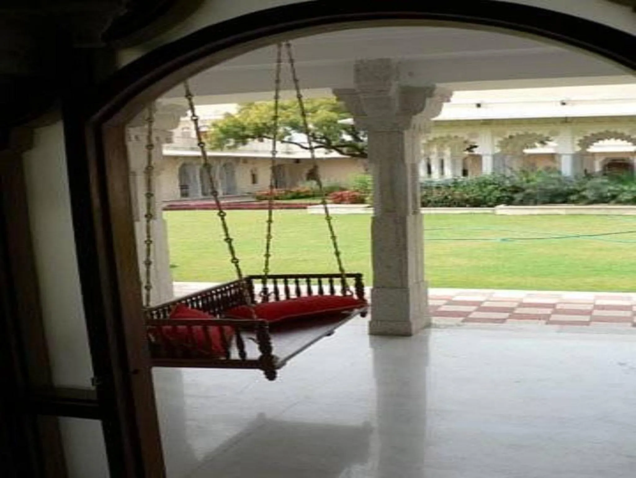 Garden in Sardargarh Heritage Fort Udaipur