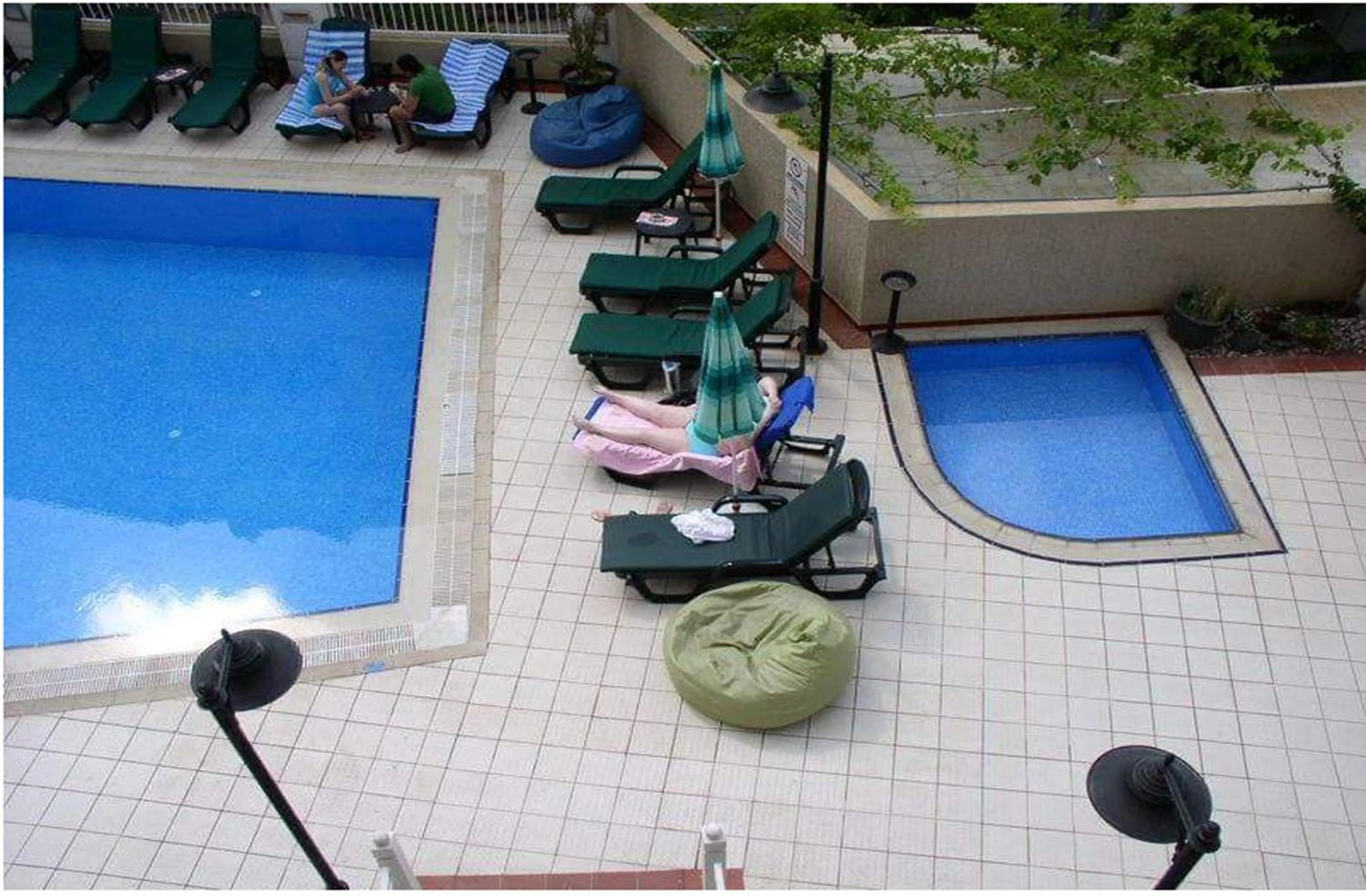 Swimming pool in Almena Hotel