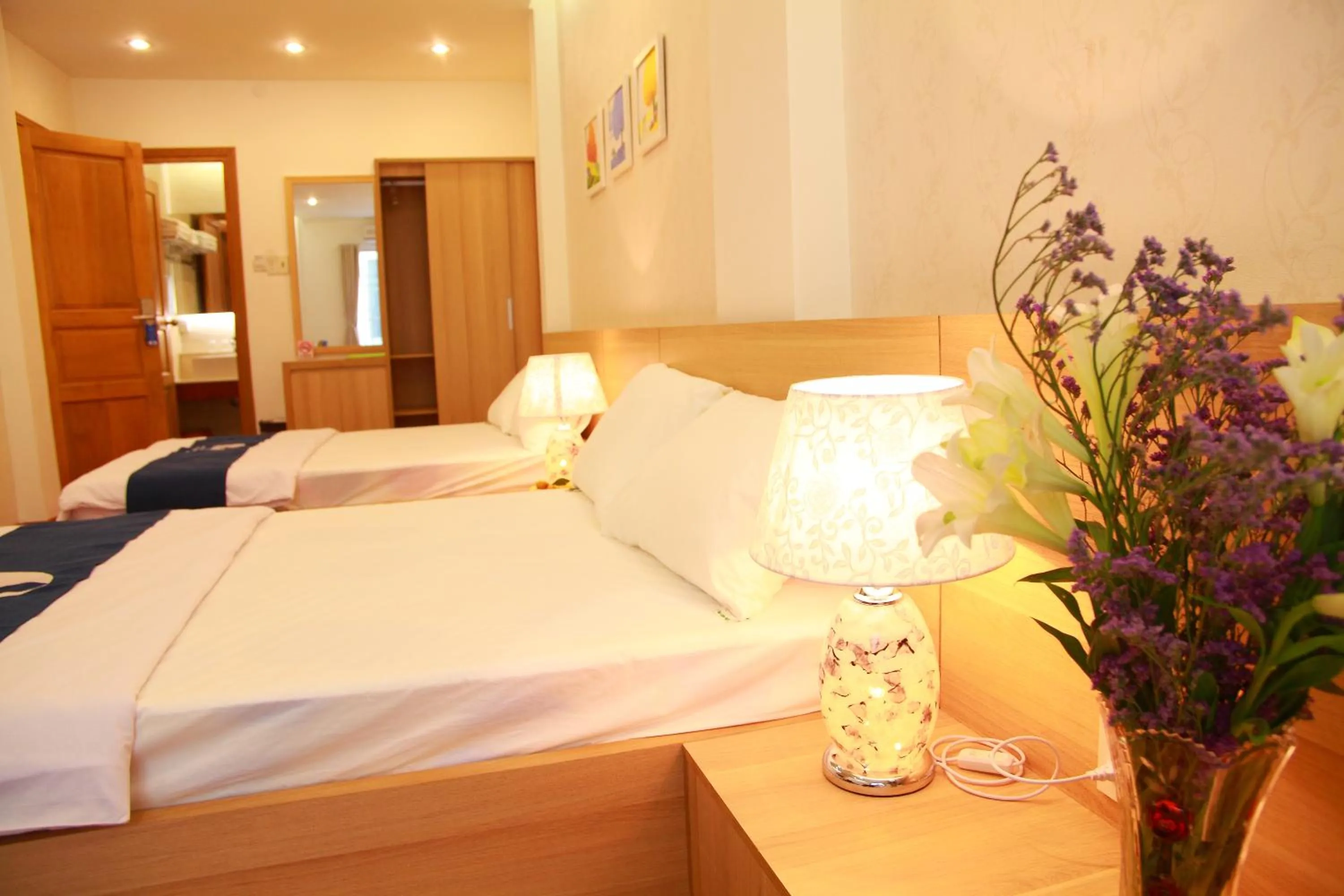 Photo of the whole room, Bed in Little Nha Trang Hotel