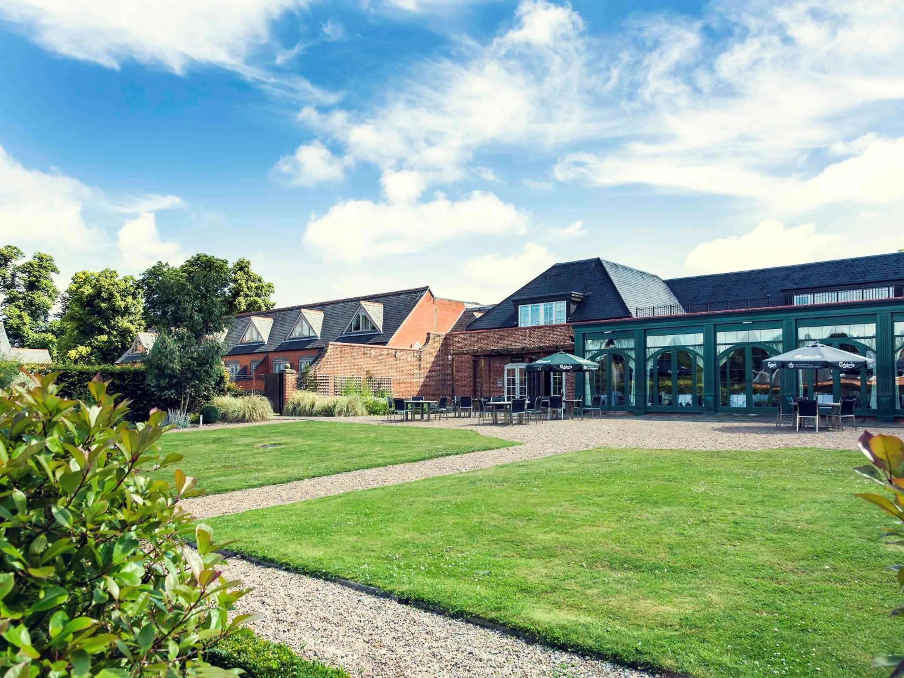 On site in Walton Hall Hotel & Spa by Sunday