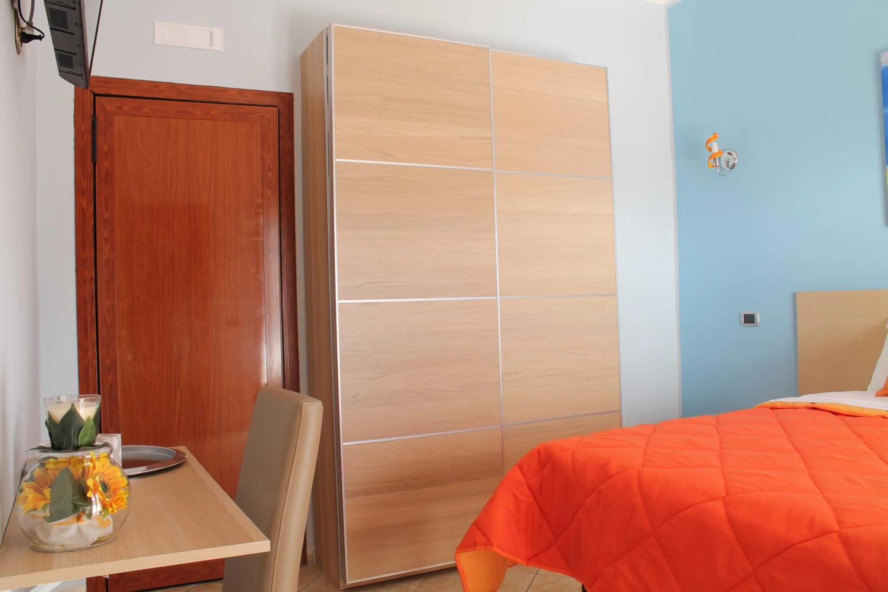 Bed in B&B Vesuvio Smiling