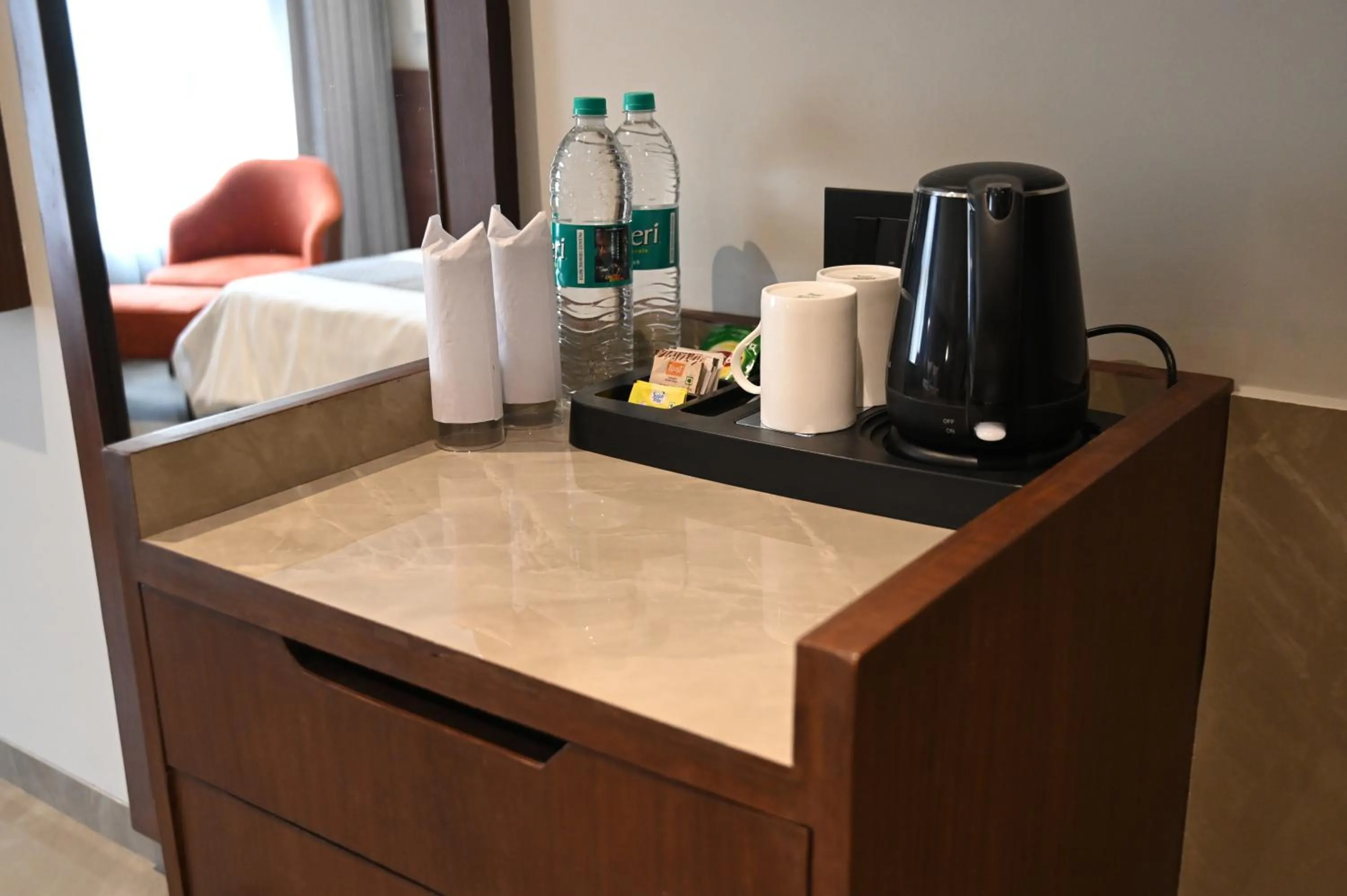 Coffee/tea facilities in Rzekka Resort