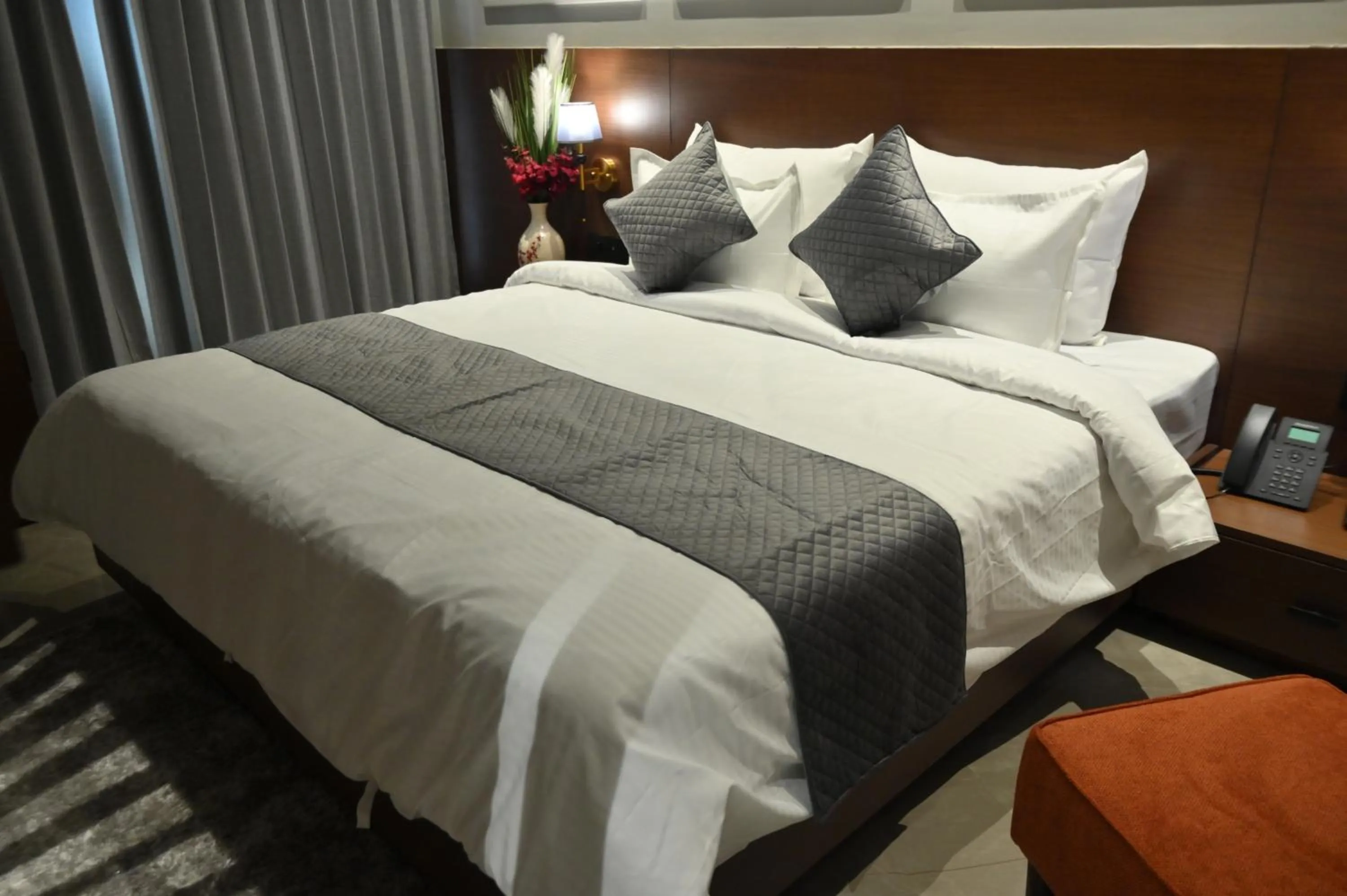 Bed in Rzekka Resort