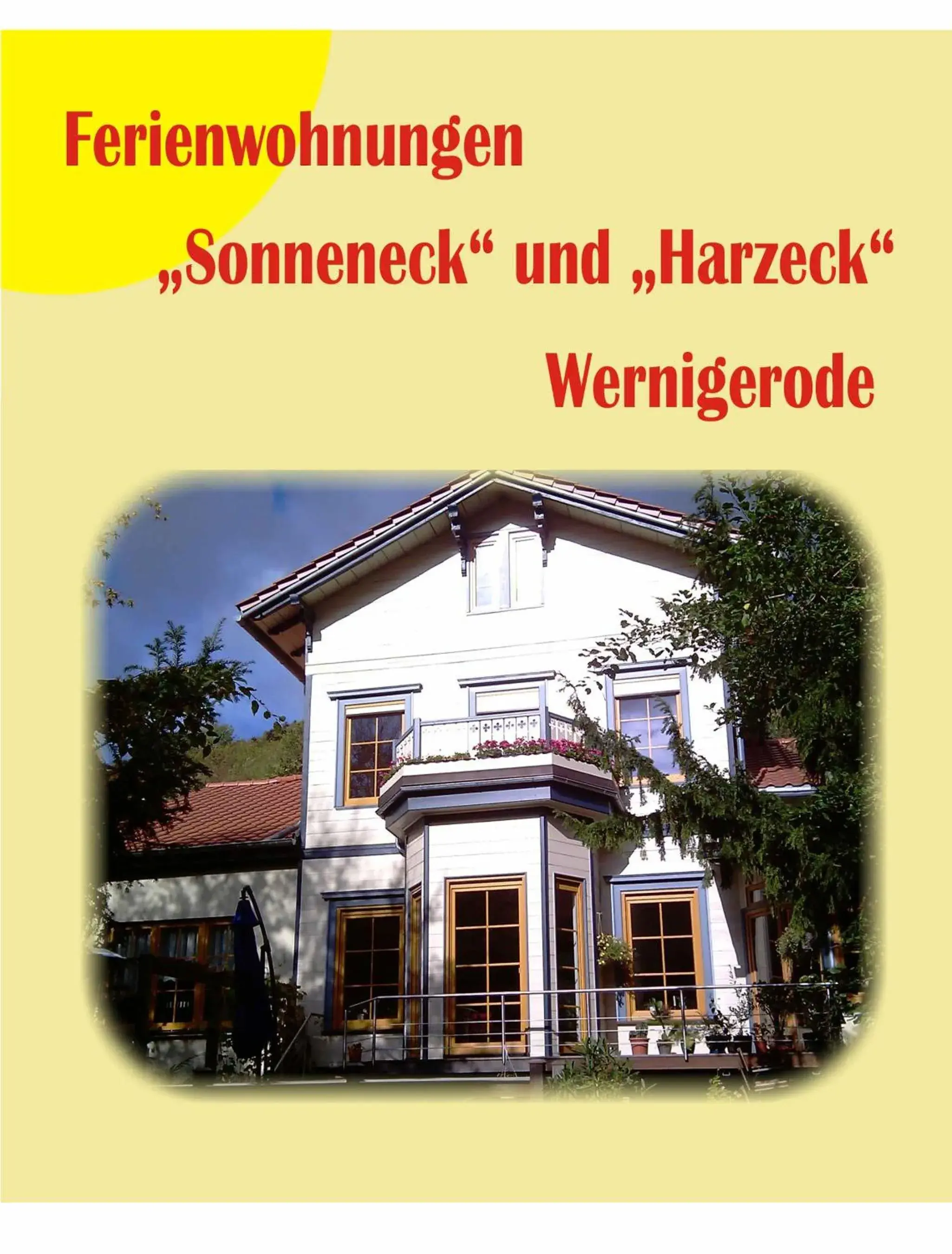 Ferienwohnung Sonneneck Ferienwohnung Sonneneck