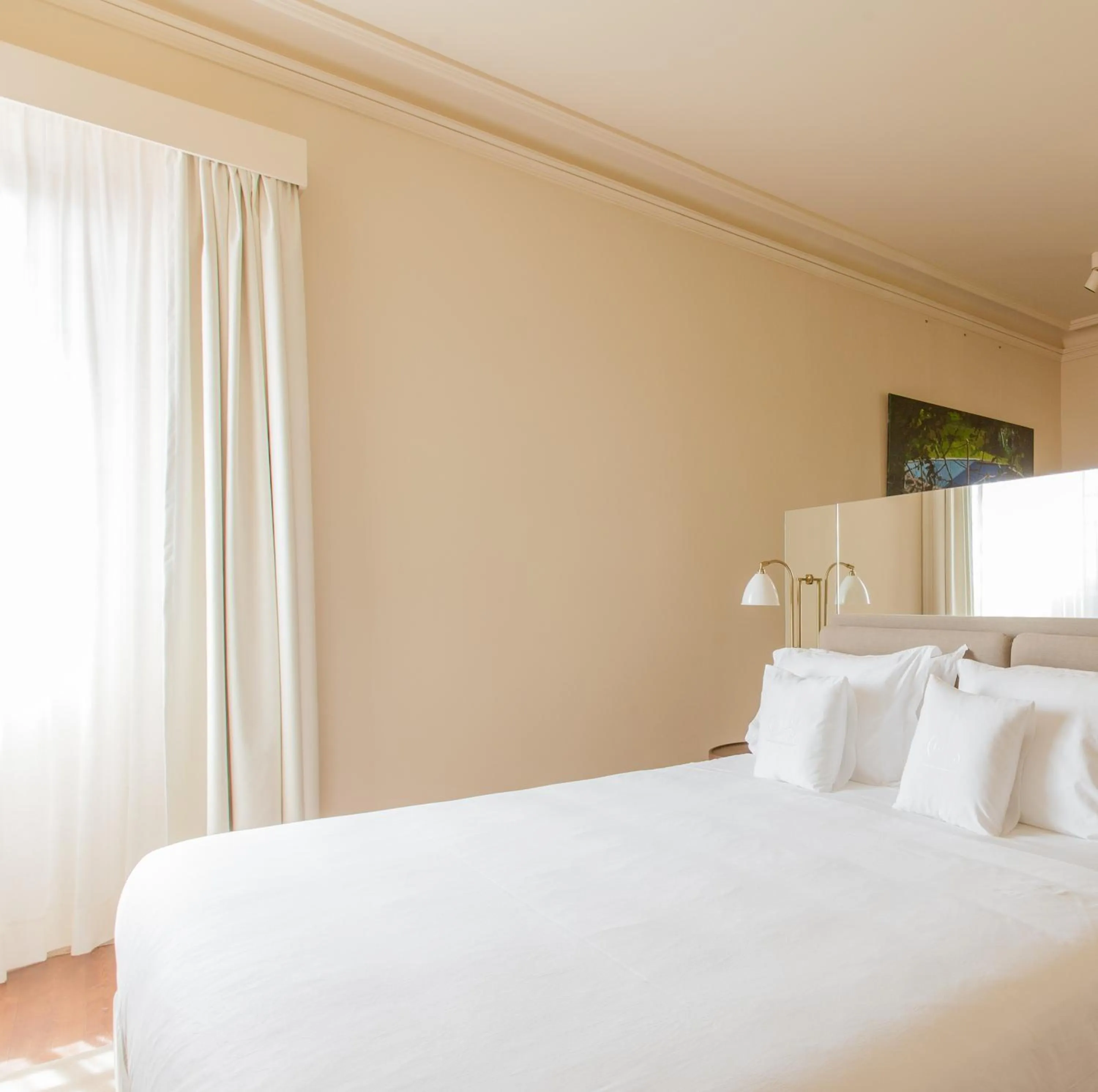 Decorative detail, Bed in Palacete Severo