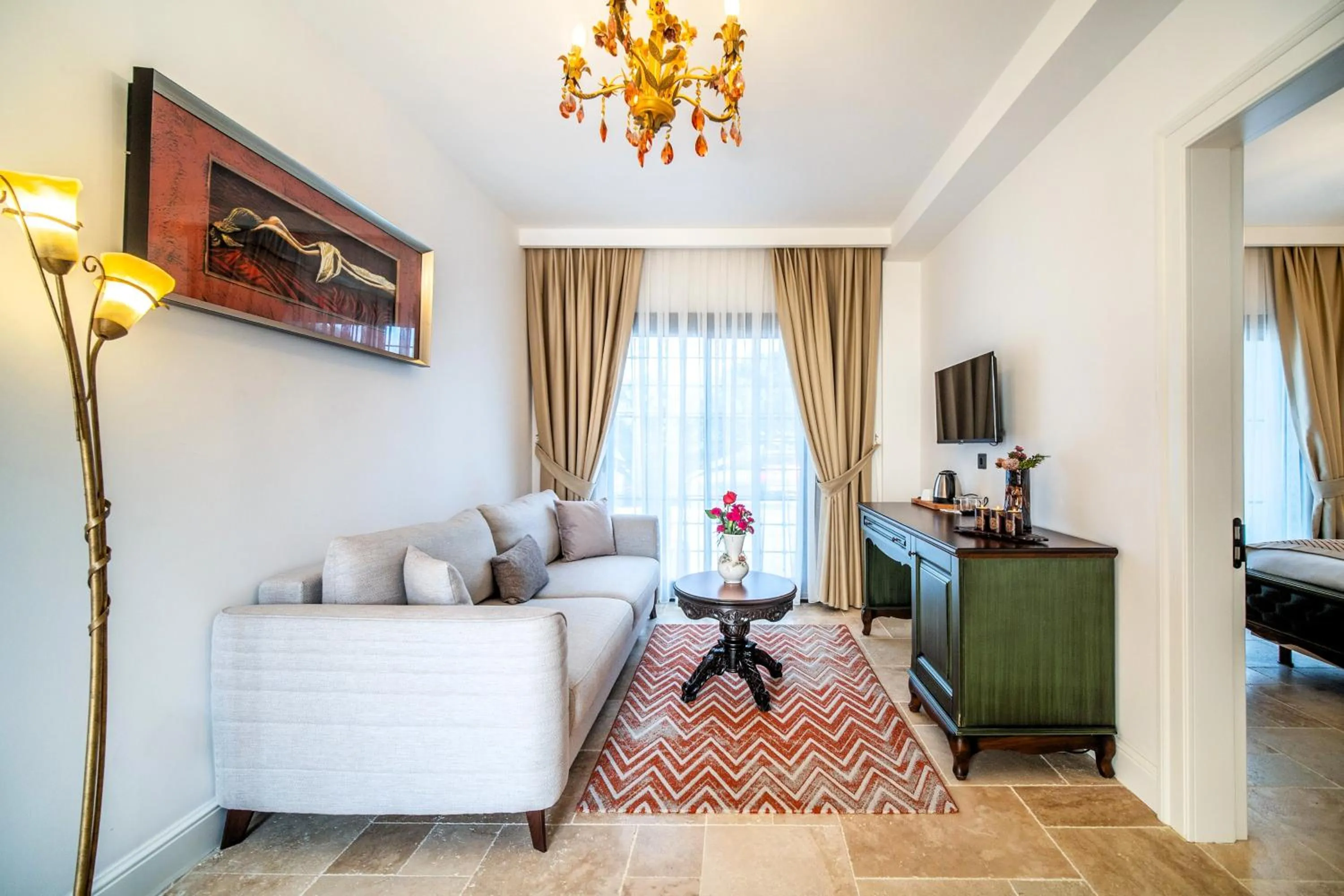 TV and multimedia in Zaena Hotel Alaçatı