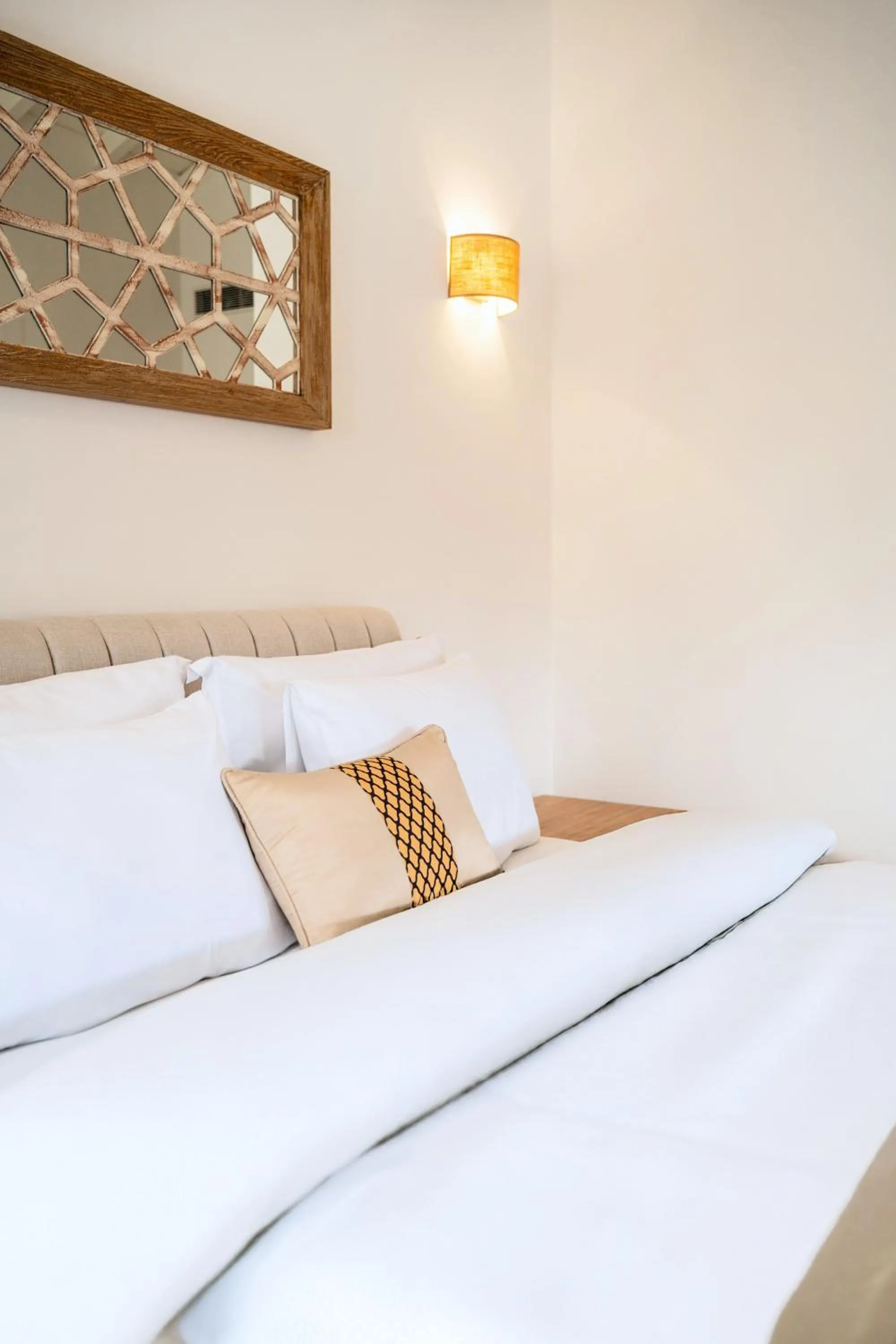 Bed in Zaena Hotel Alaçatı