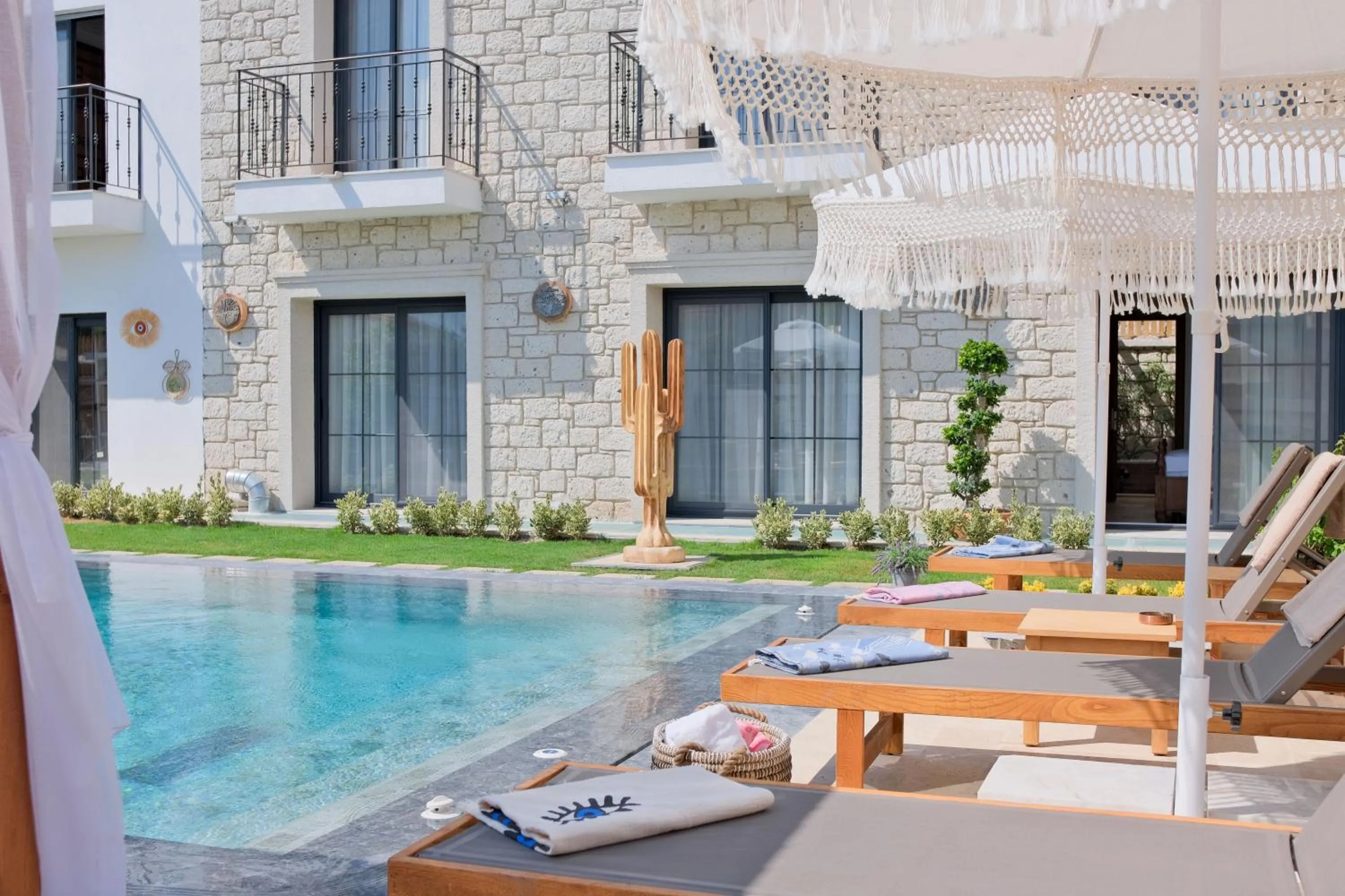 Pool view in Zaena Hotel Alaçatı