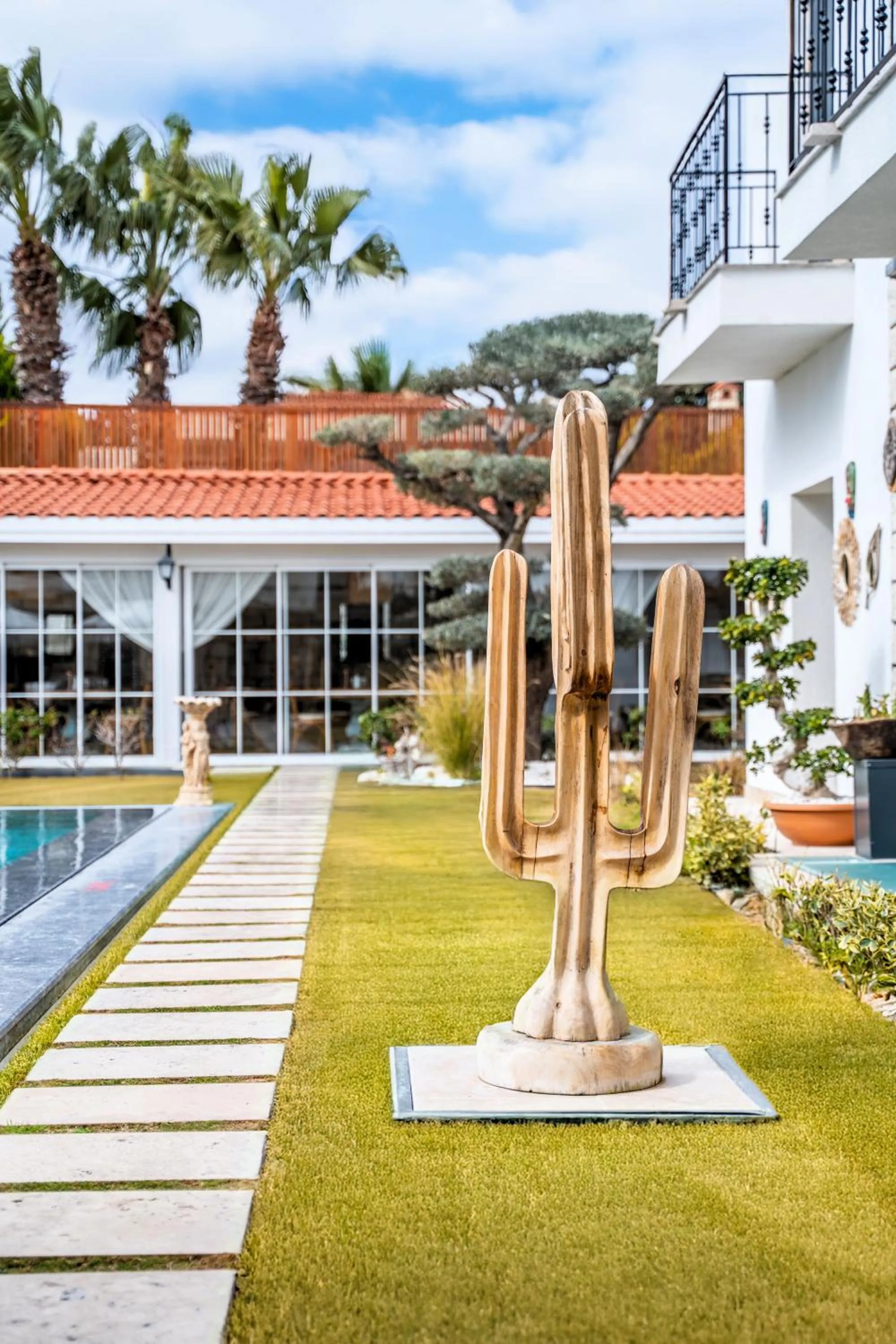 Garden in Zaena Hotel Alaçatı