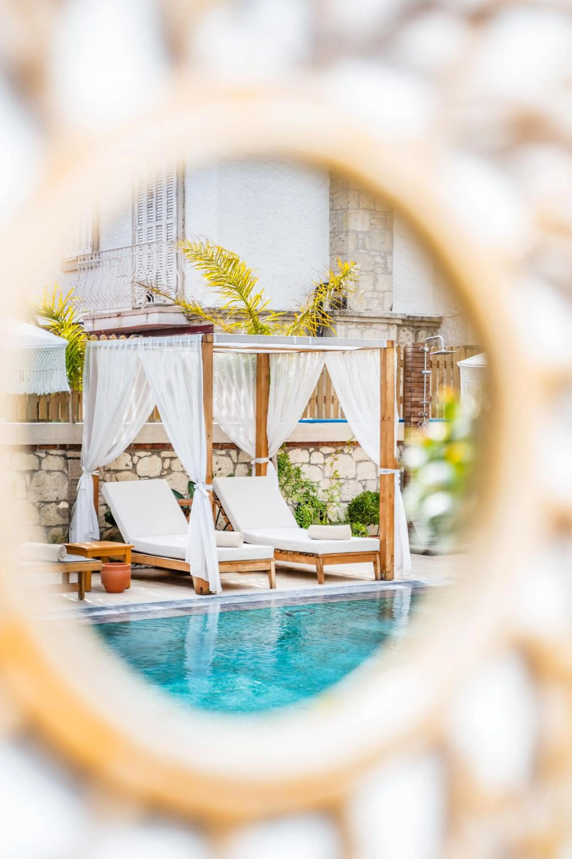 Pool view in Zaena Hotel Alaçatı