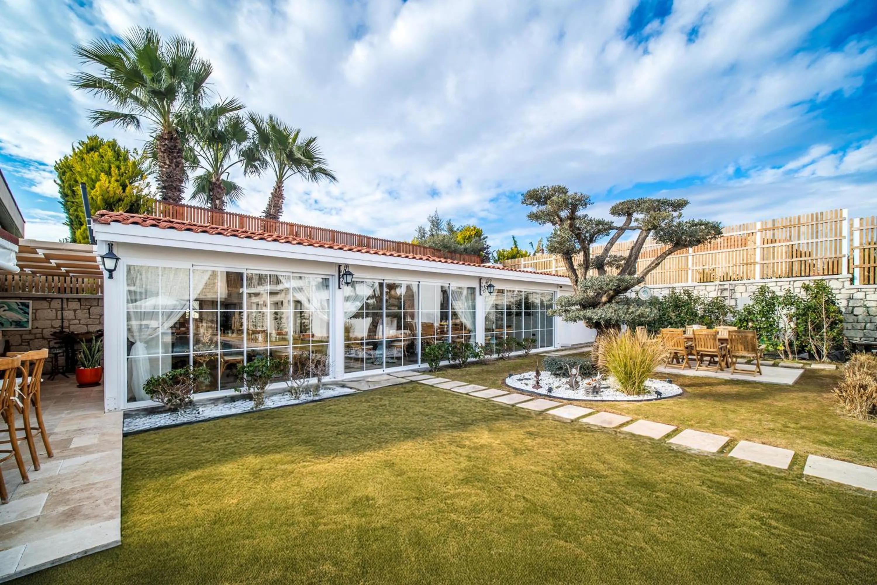 Patio in Zaena Hotel Alaçatı