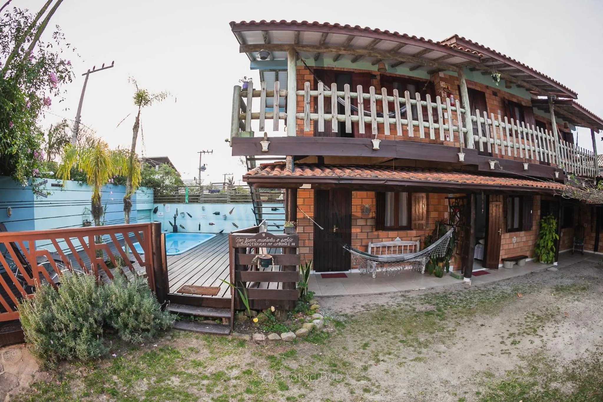 Swimming pool in Pousada Amaravida