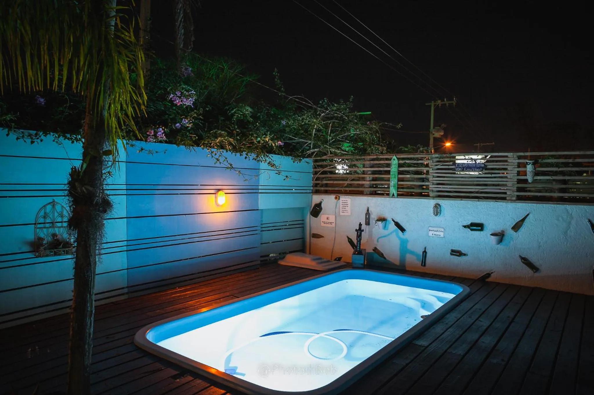 Swimming pool in Pousada Amaravida